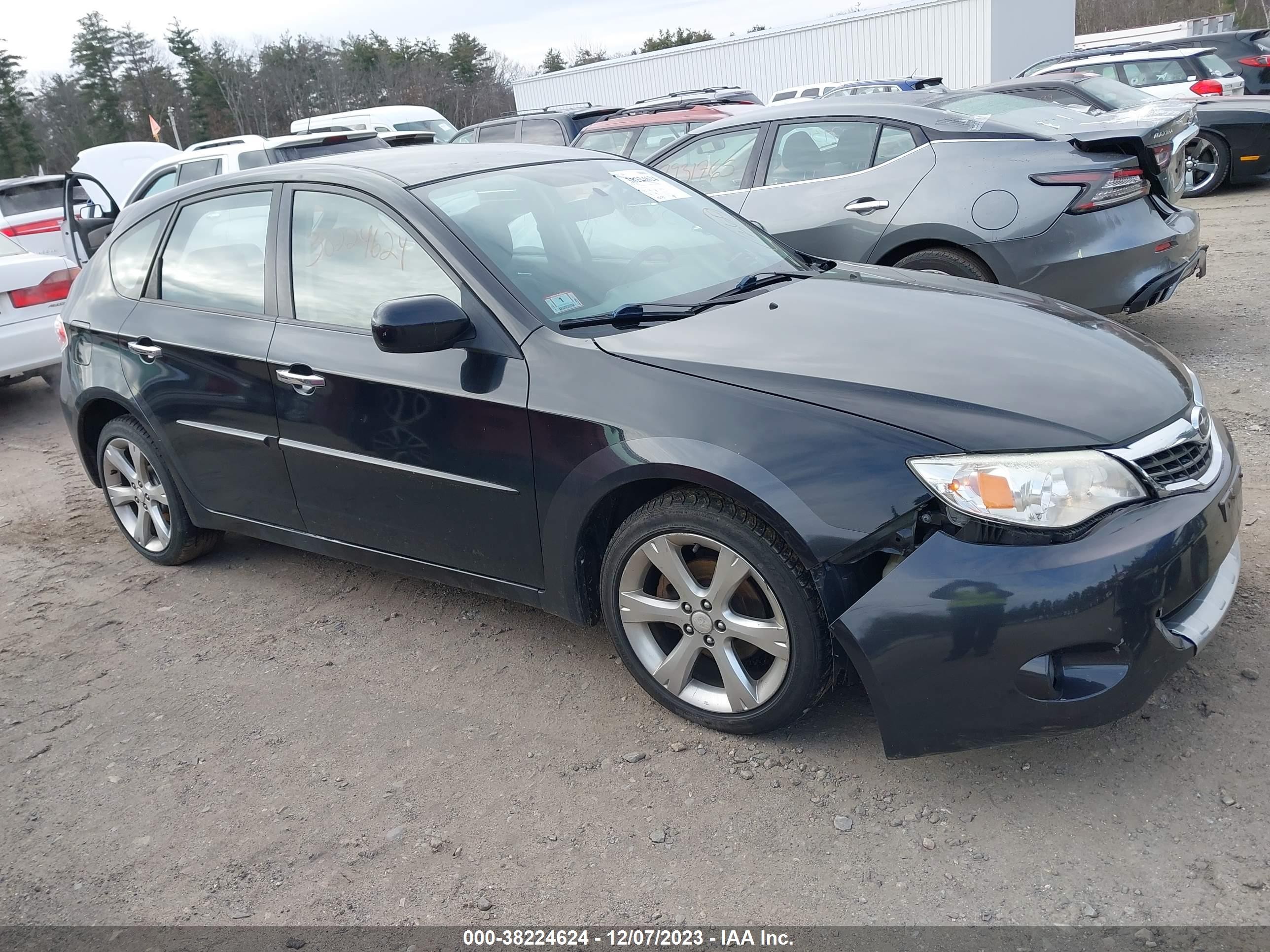 SUBARU IMPREZA 2009 jf1gh63619h816374