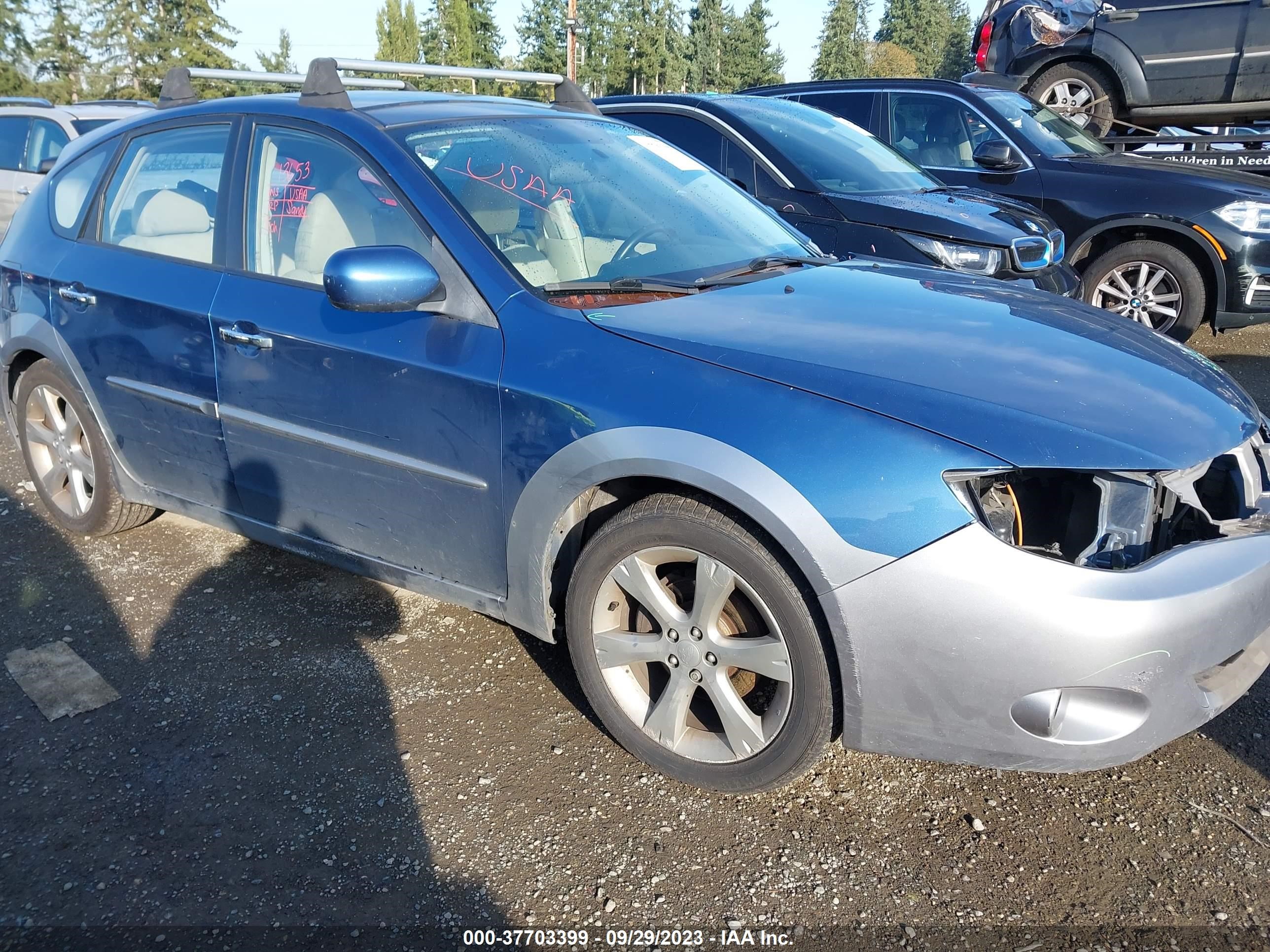 SUBARU IMPREZA 2009 jf1gh63629g814820