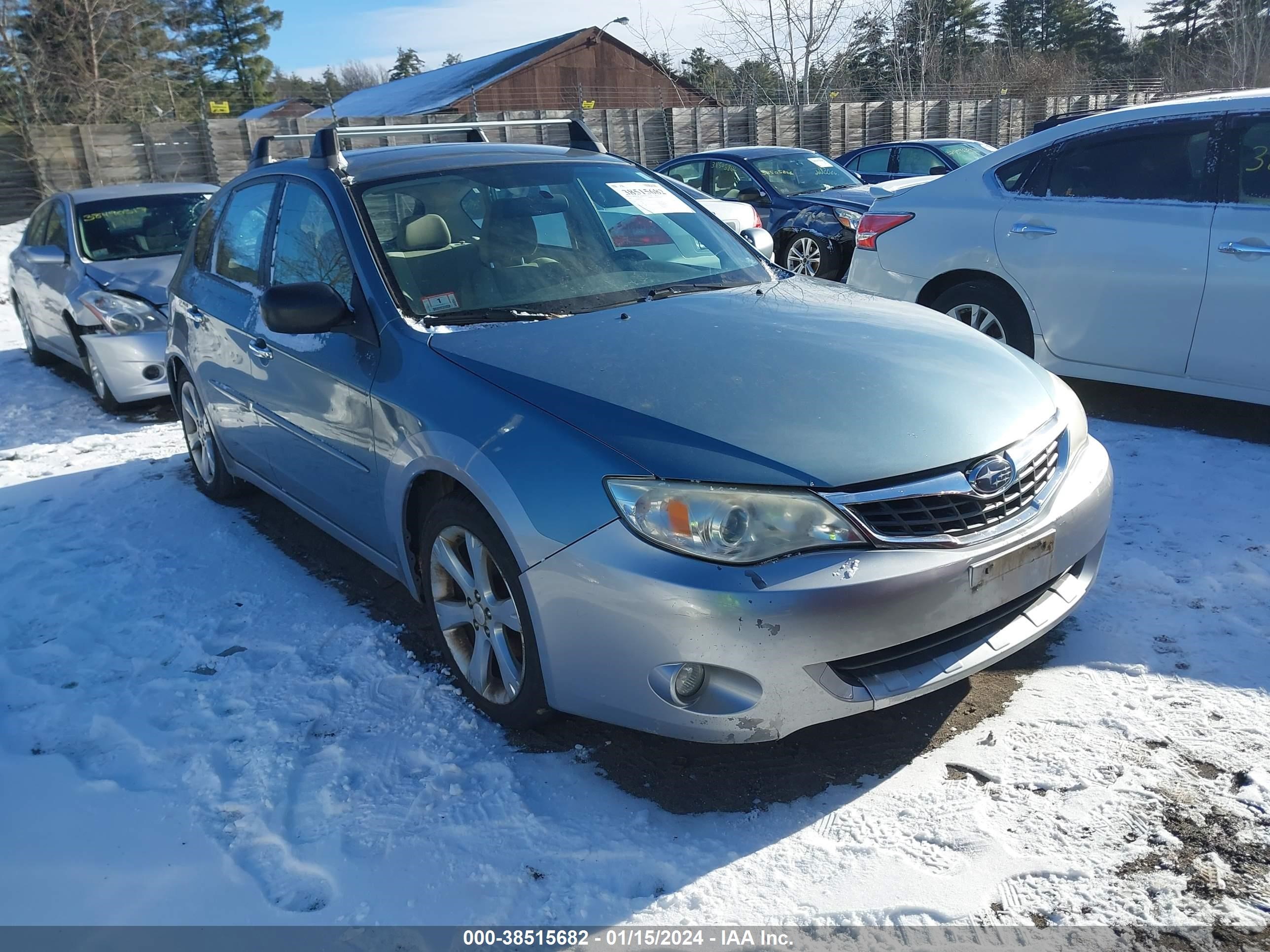 SUBARU IMPREZA 2009 jf1gh63629h814794