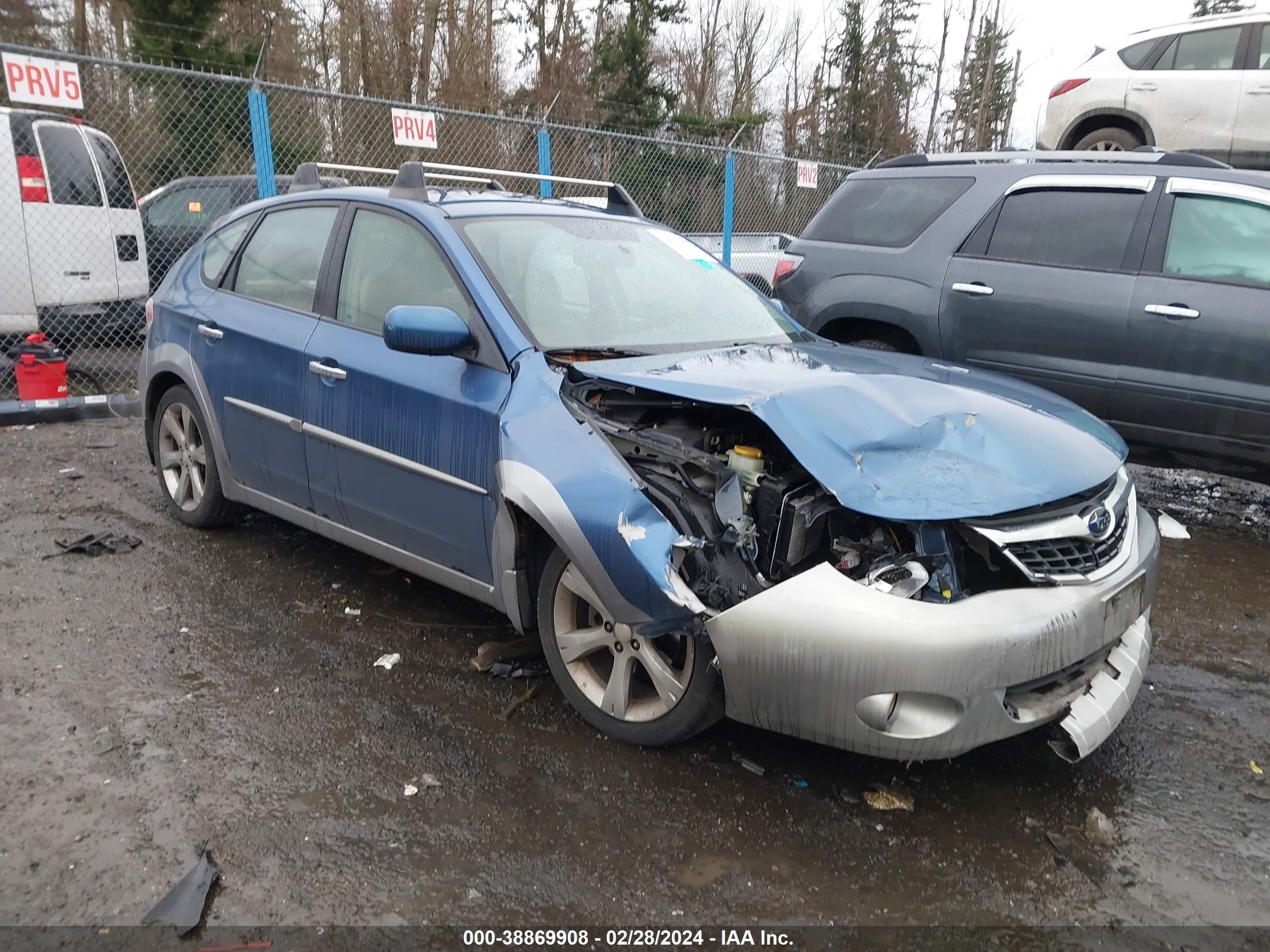 SUBARU NULL 2009 jf1gh63629h827836