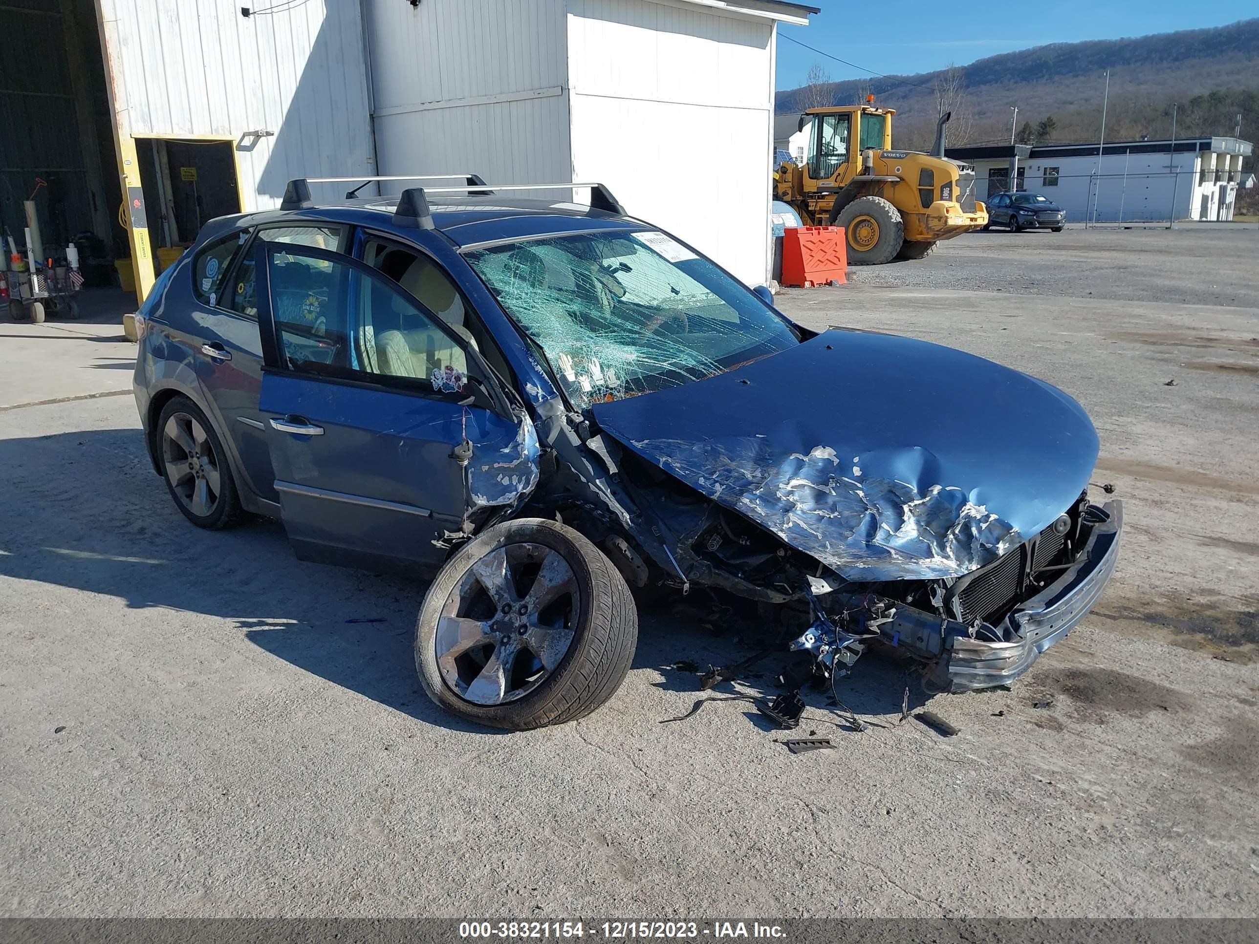 SUBARU IMPREZA 2009 jf1gh63659h827717