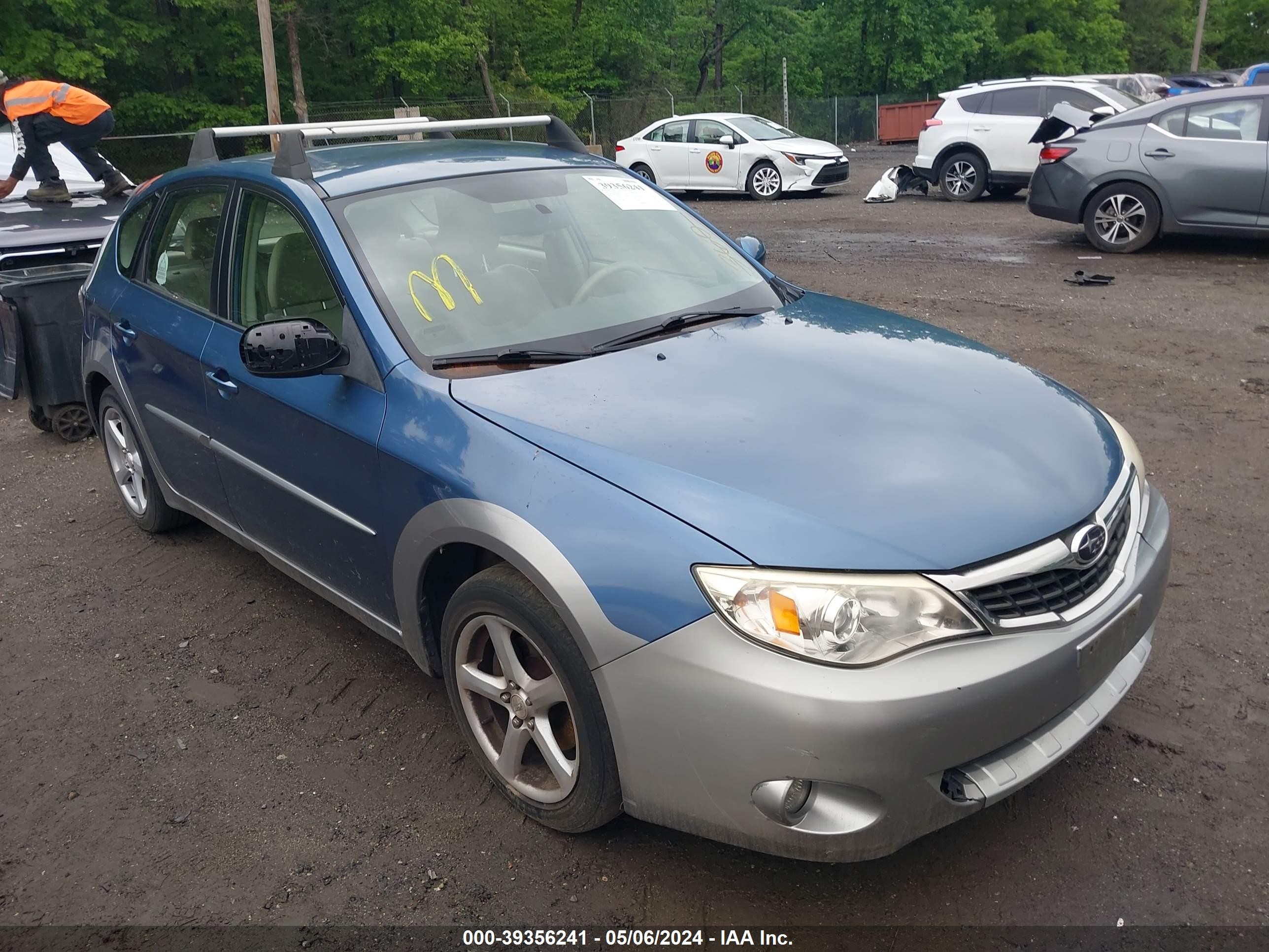 SUBARU IMPREZA 2008 jf1gh63698g809435