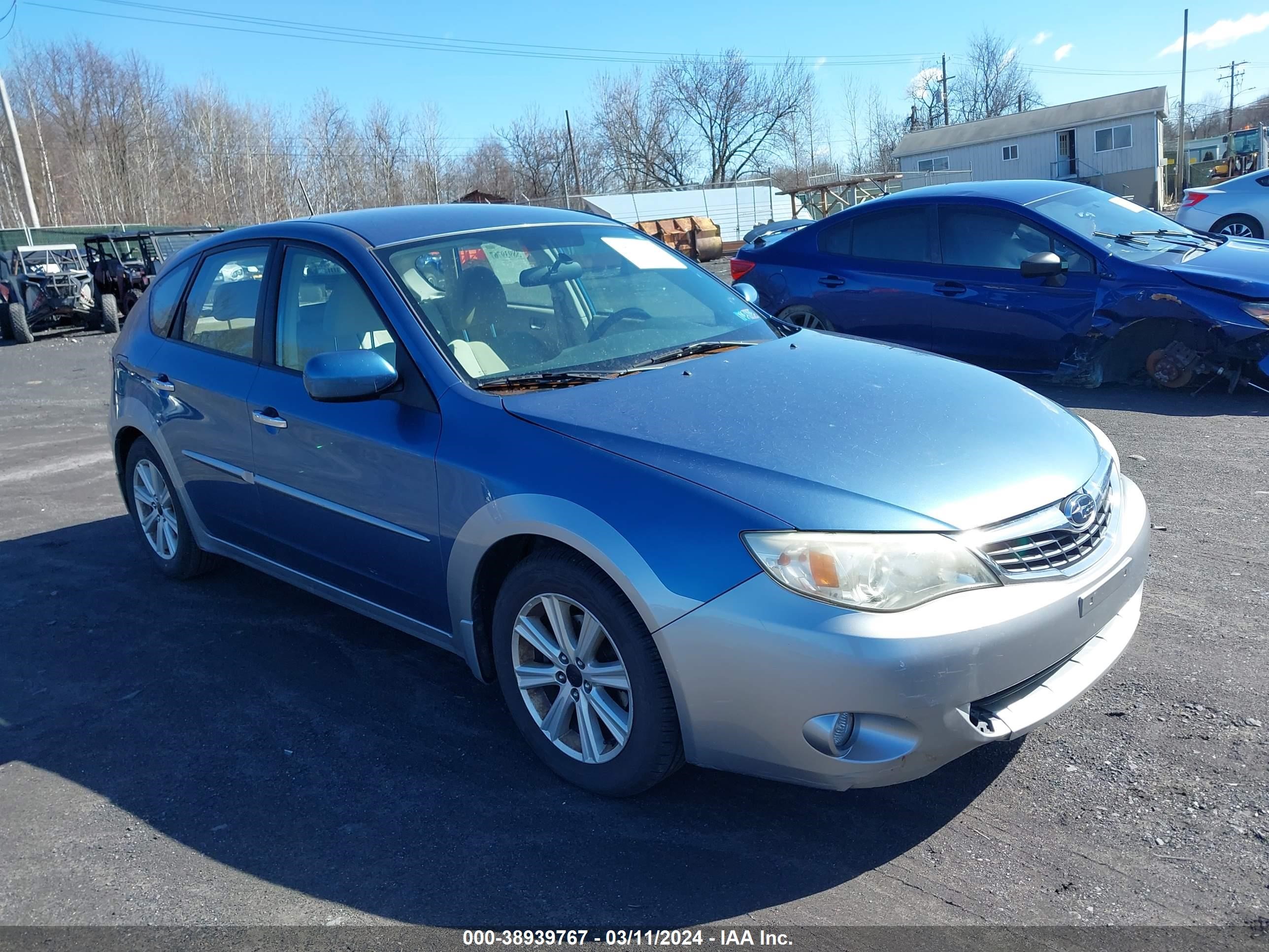 SUBARU NULL 2009 jf1gh63699h821824