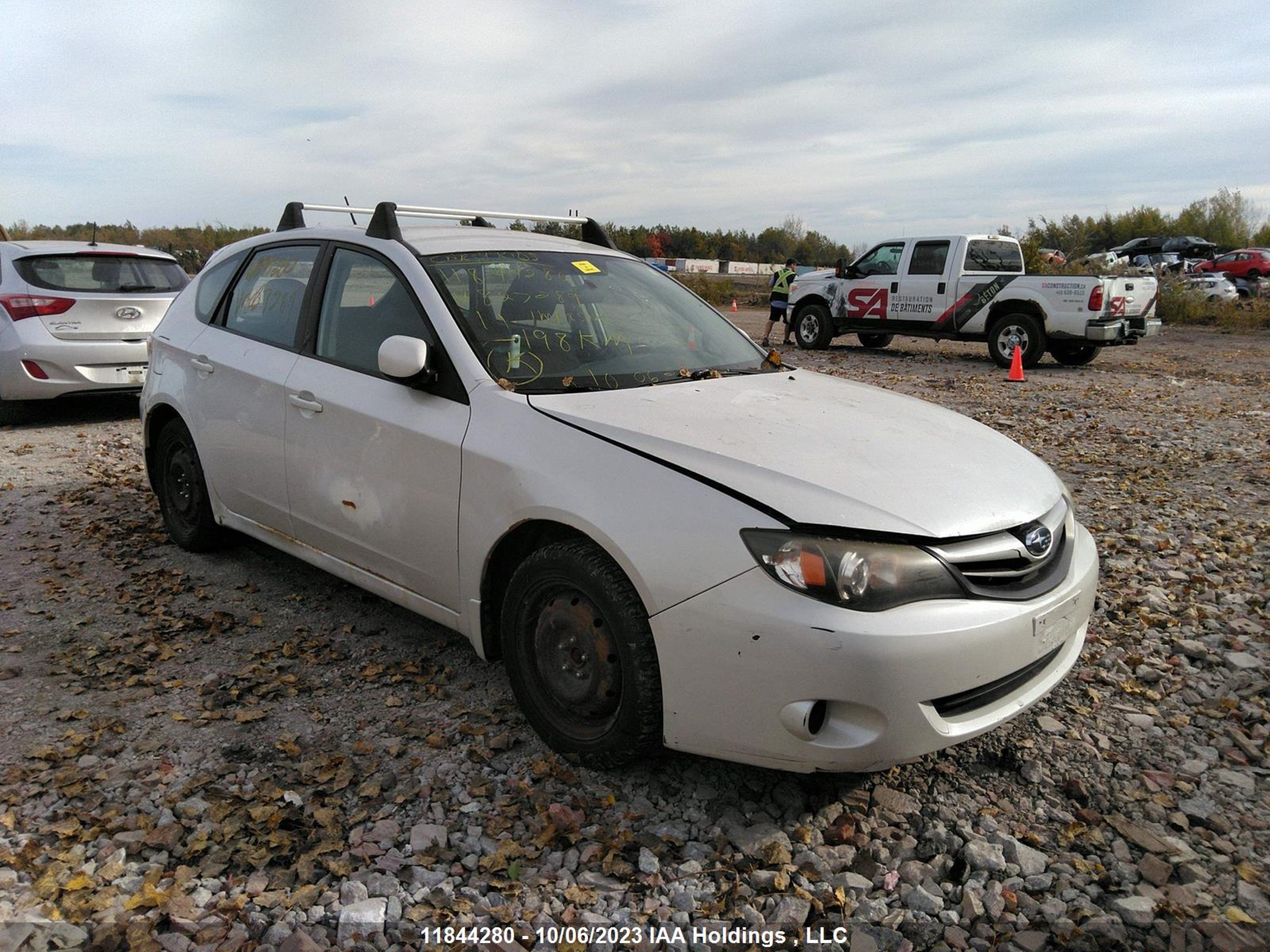 SUBARU IMPREZA 2011 jf1gh6a61bg827289