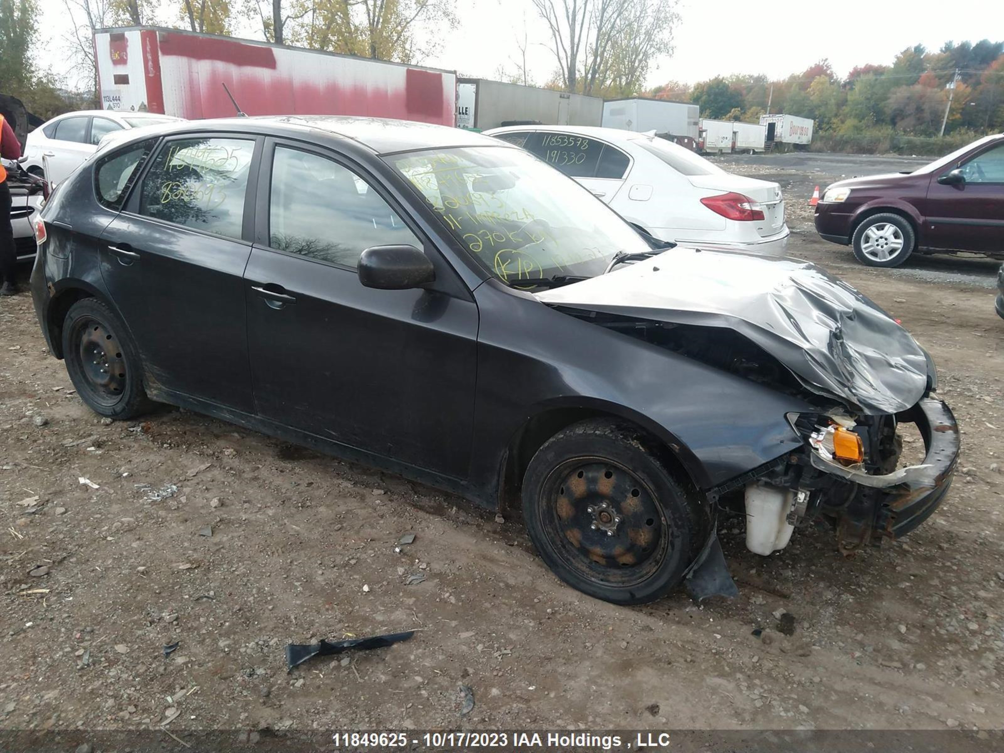 SUBARU IMPREZA 2011 jf1gh6a66bg820693