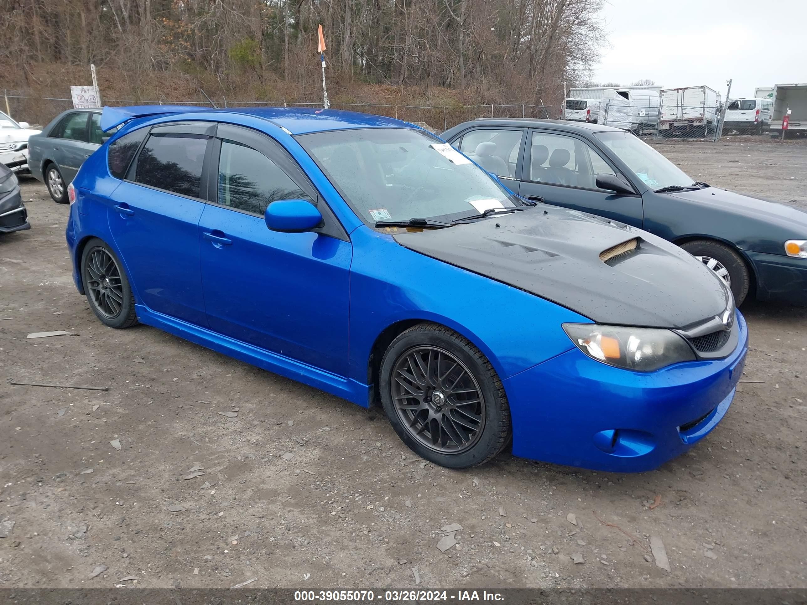 SUBARU IMPREZA 2008 jf1gh75658h805380