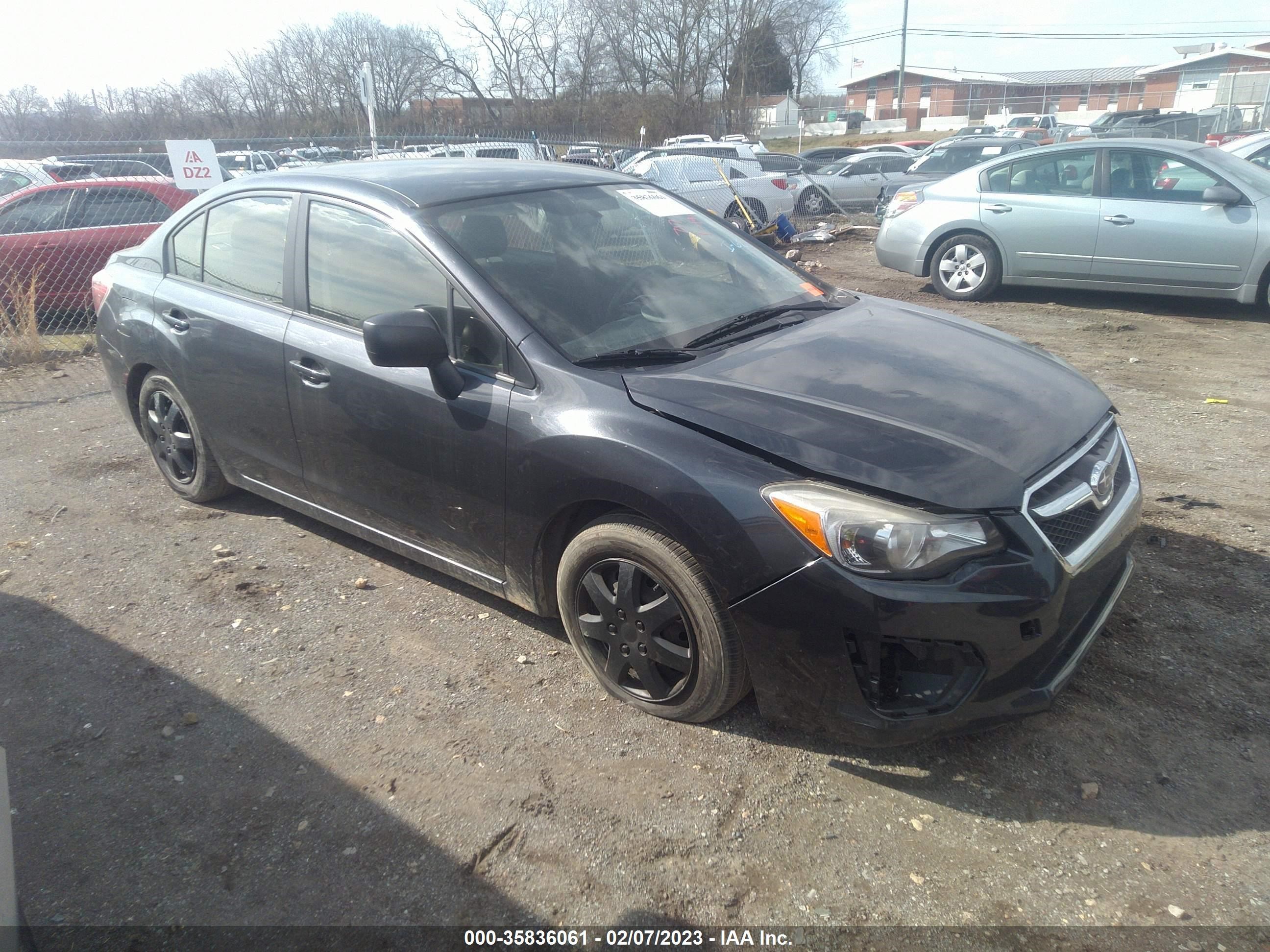 SUBARU IMPREZA 2013 jf1gjaa60dh035381