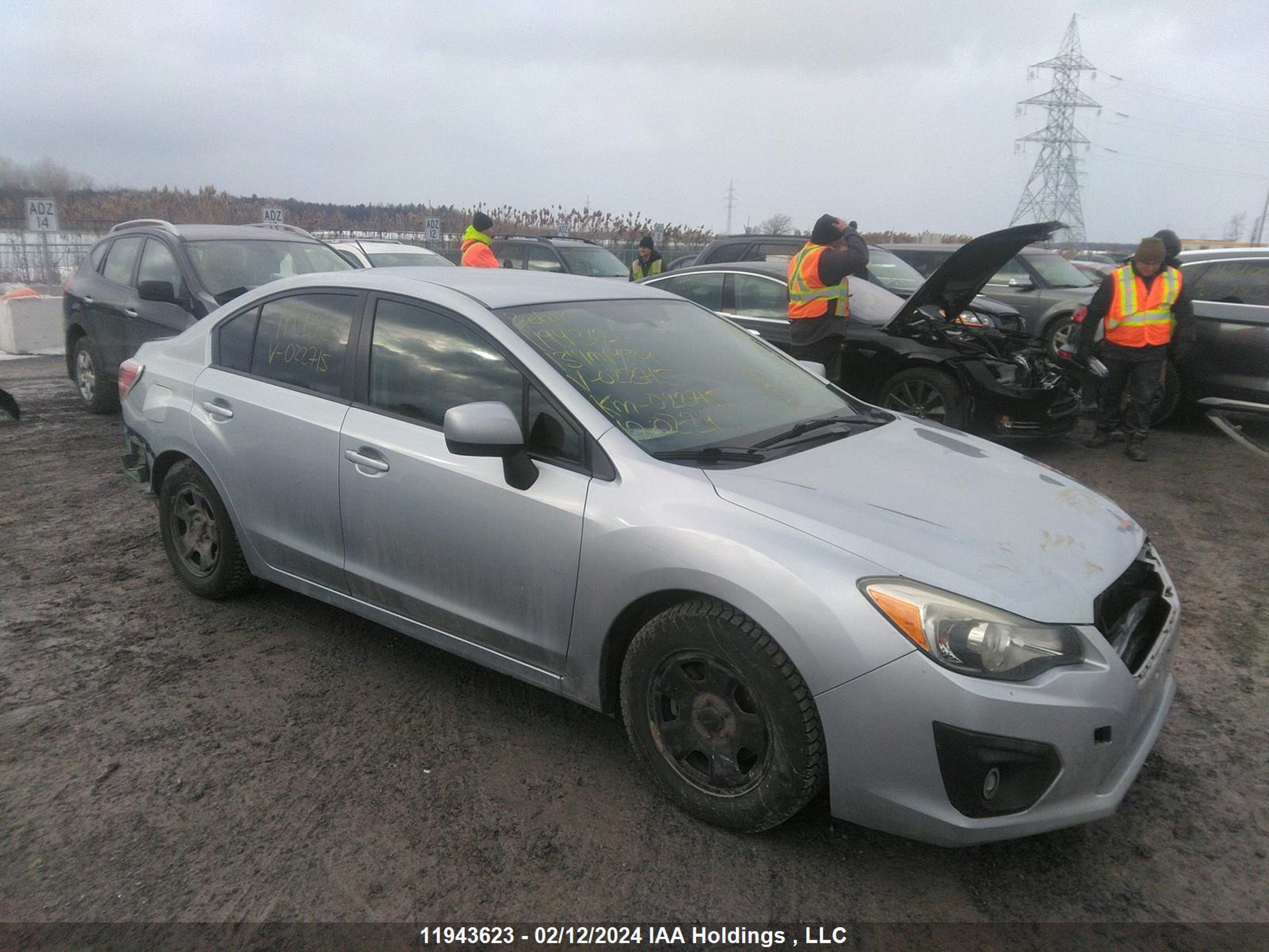 SUBARU IMPREZA 2013 jf1gjaa64dh022715