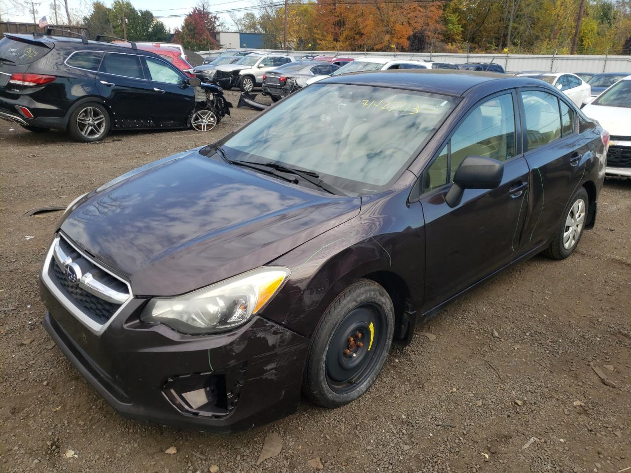 SUBARU IMPREZA 2013 jf1gjaa67dh017993