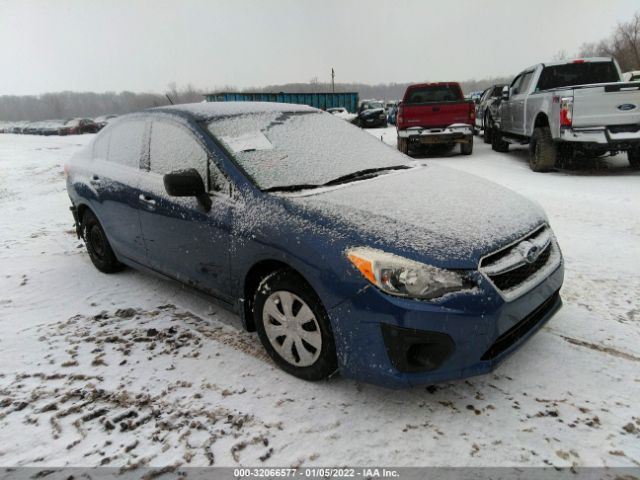 SUBARU IMPREZA SEDAN 2013 jf1gjaa68dh029344