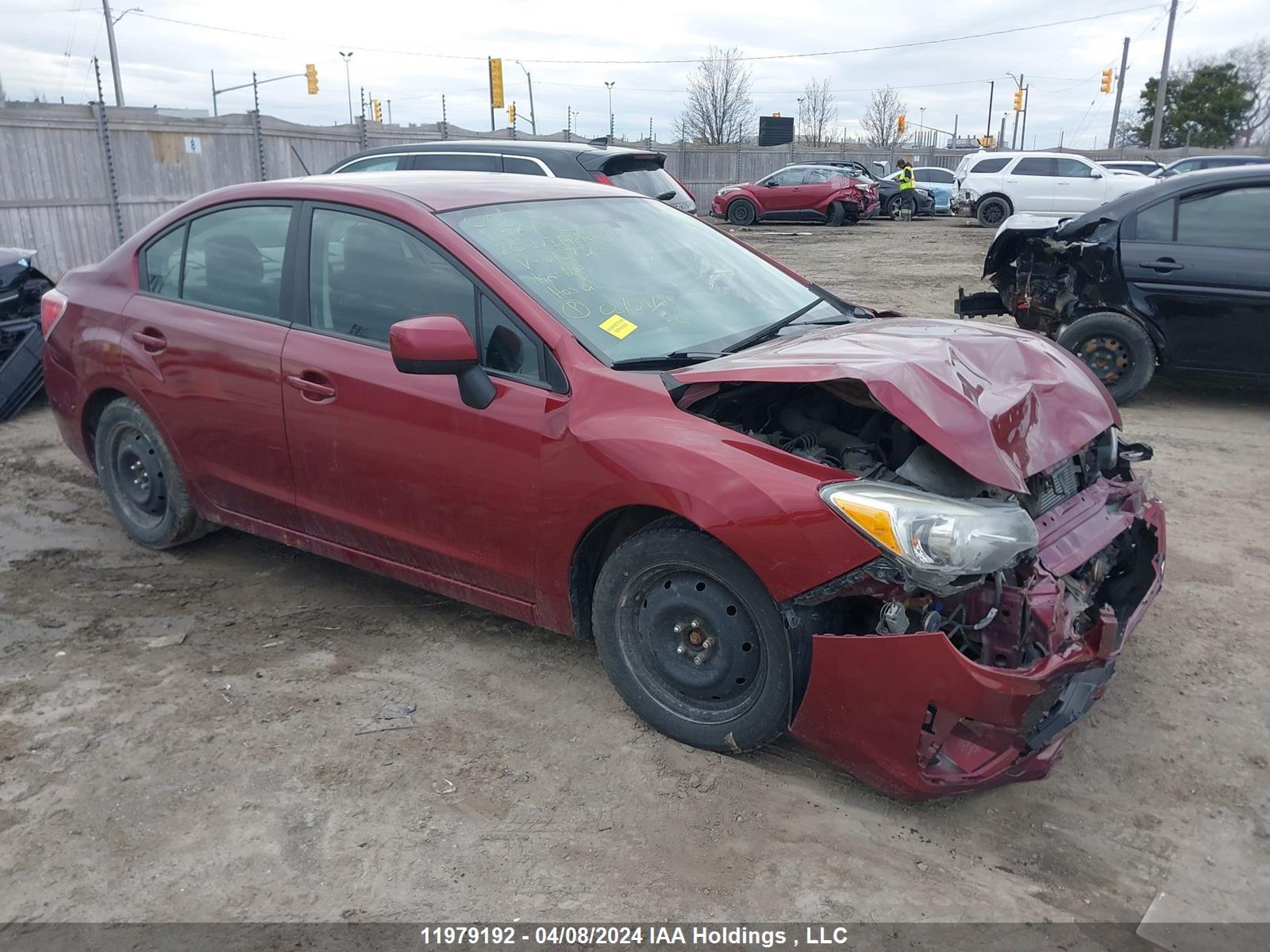 SUBARU IMPREZA 2012 jf1gjac61ch010730