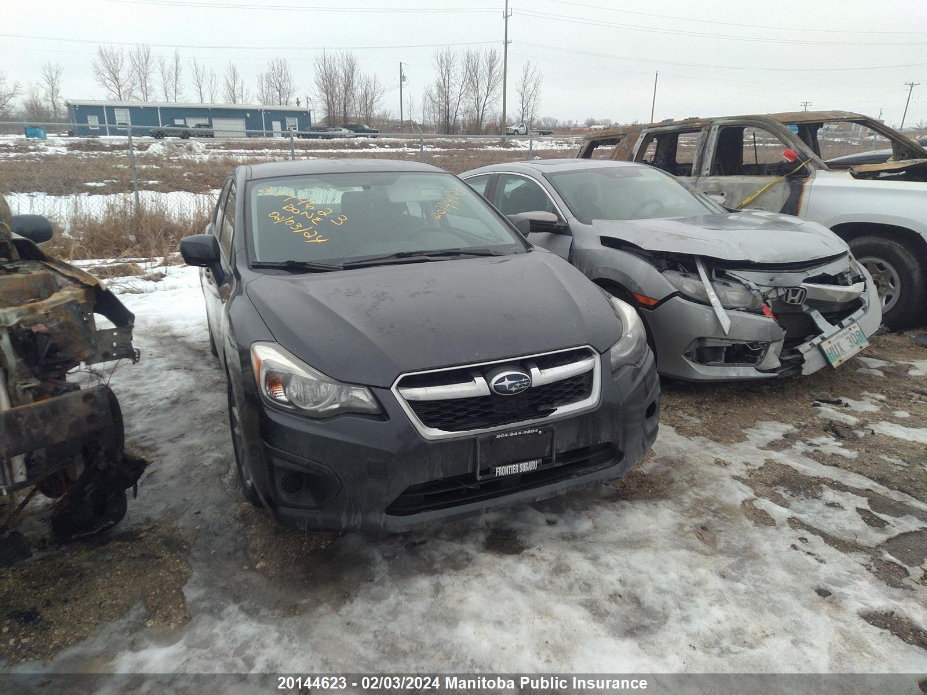 SUBARU IMPREZA 2013 jf1gjac67dg023845