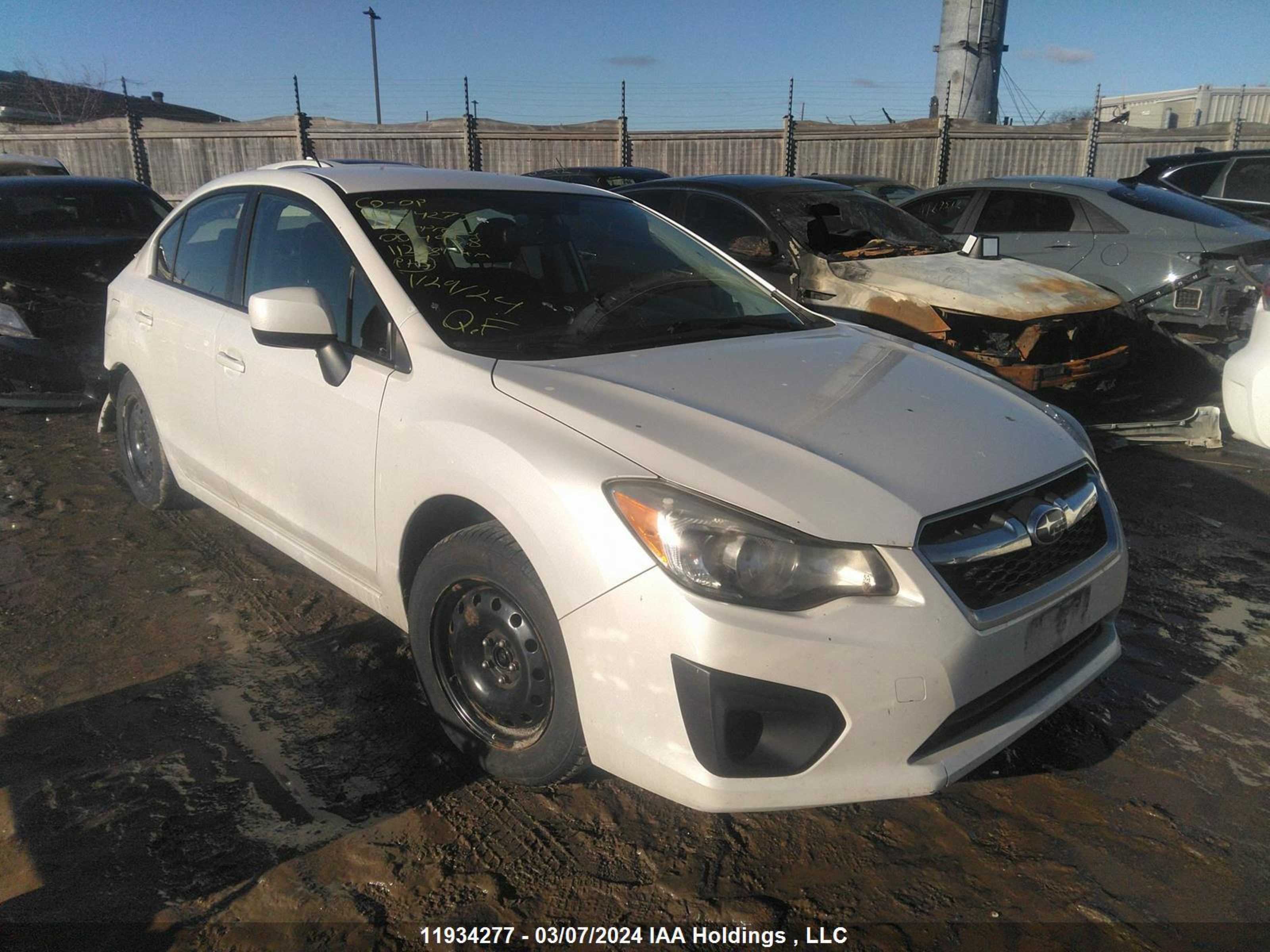 SUBARU IMPREZA 2013 jf1gjac6xdh004958