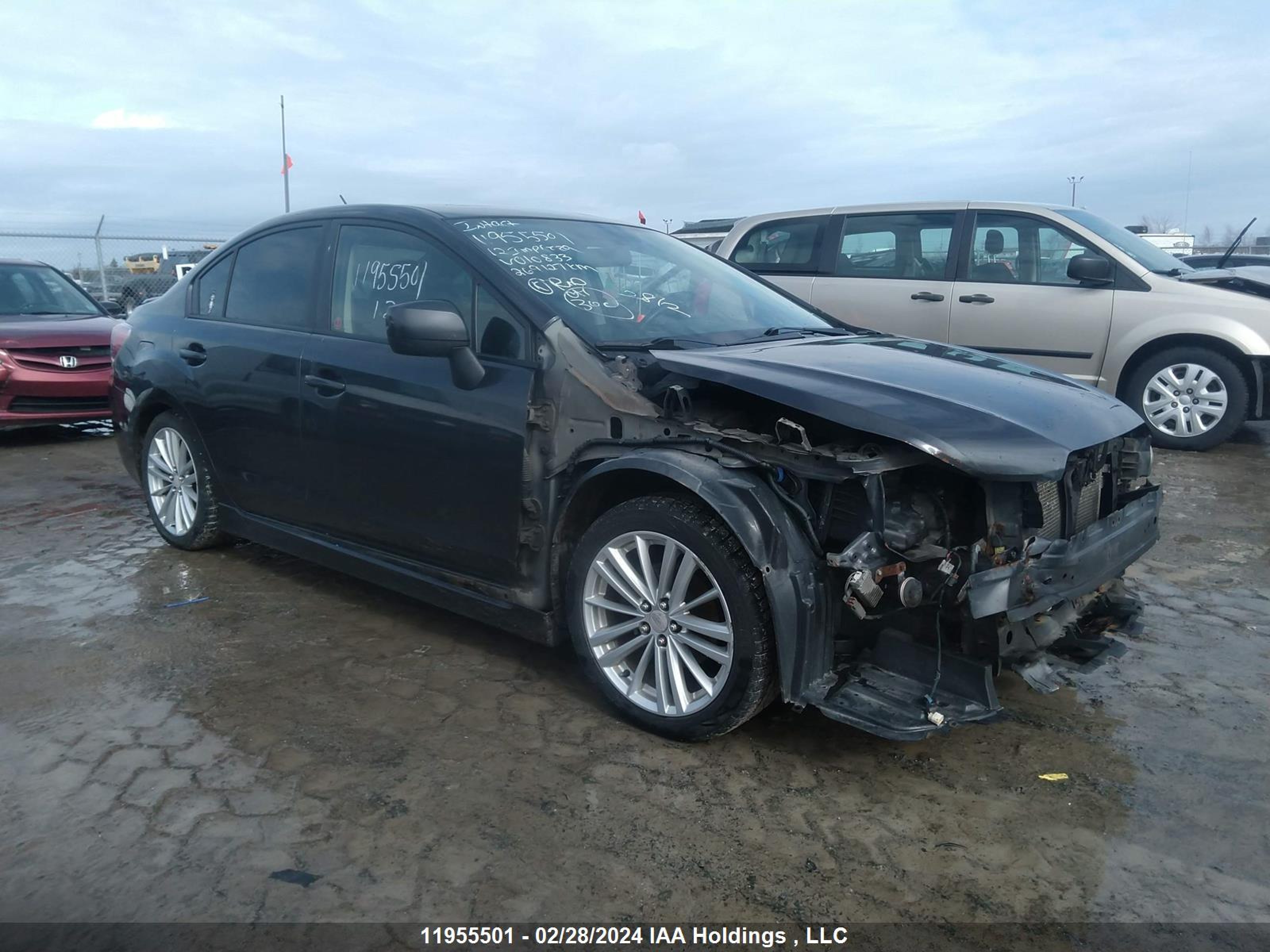 SUBARU IMPREZA 2012 jf1gjad65cg010833