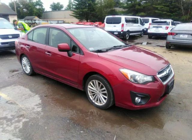 SUBARU IMPREZA SEDAN 2014 jf1gjah61eh017706