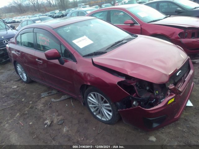 SUBARU IMPREZA SEDAN 2012 jf1gjah63ch016201