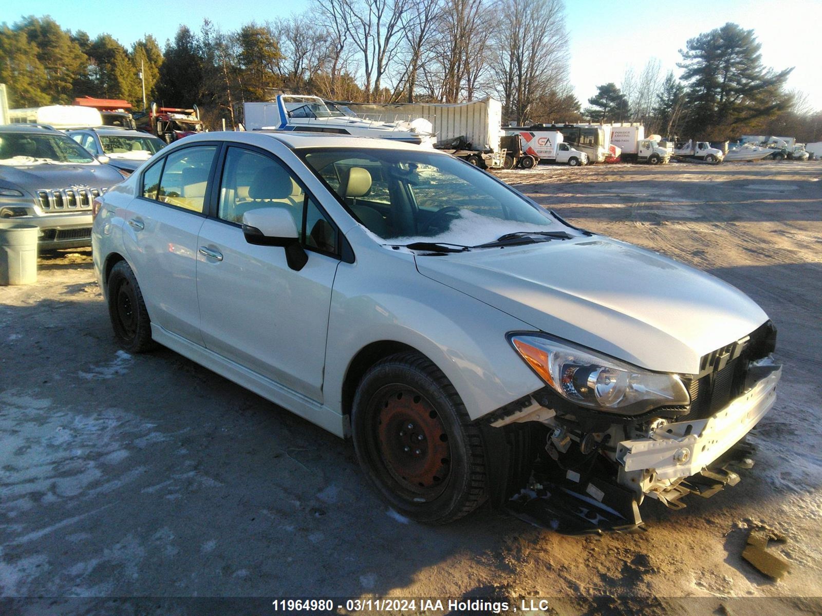 SUBARU IMPREZA 2014 jf1gjak66eh011943