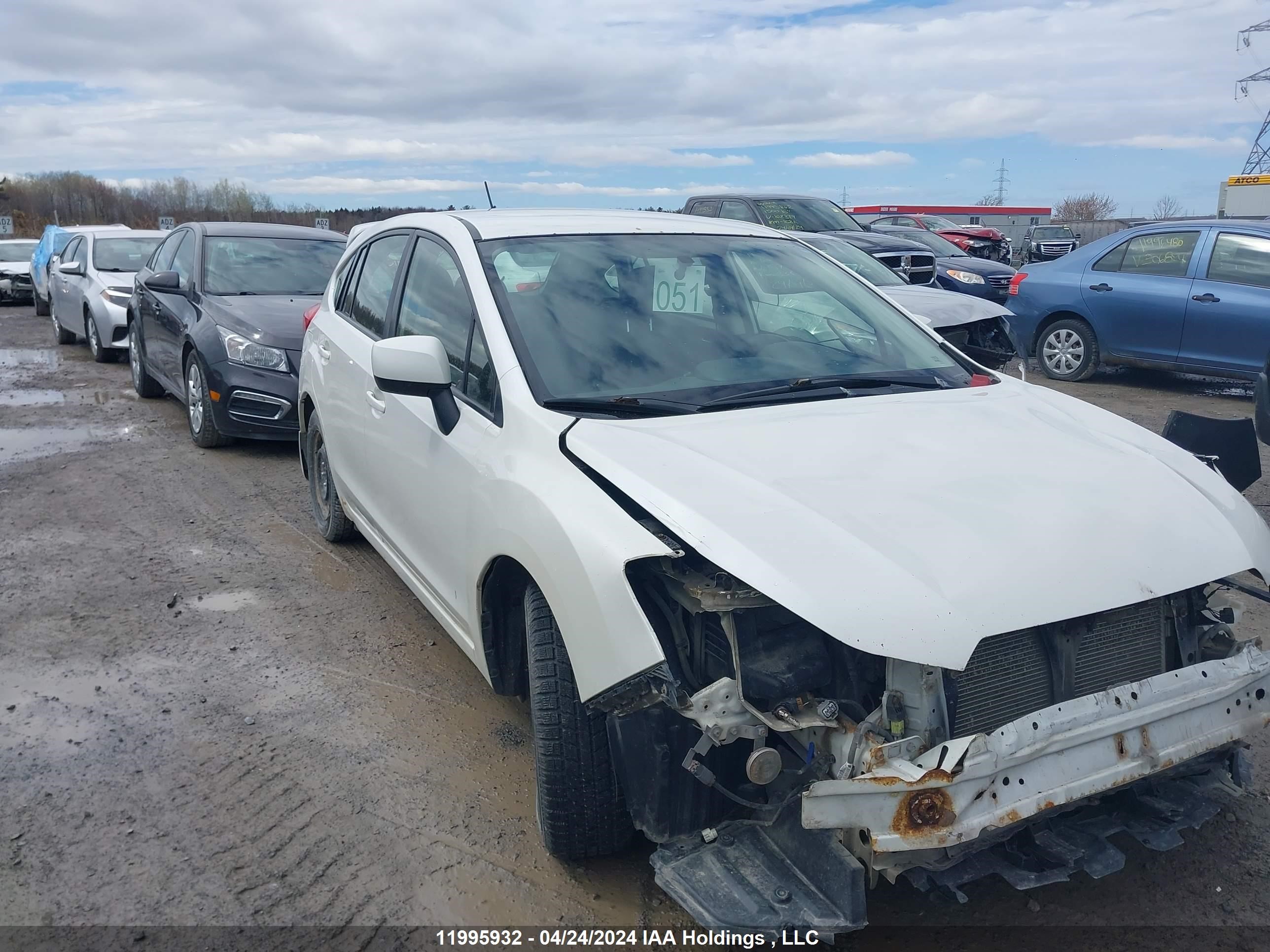 SUBARU IMPREZA 2013 jf1gpac62dh836051