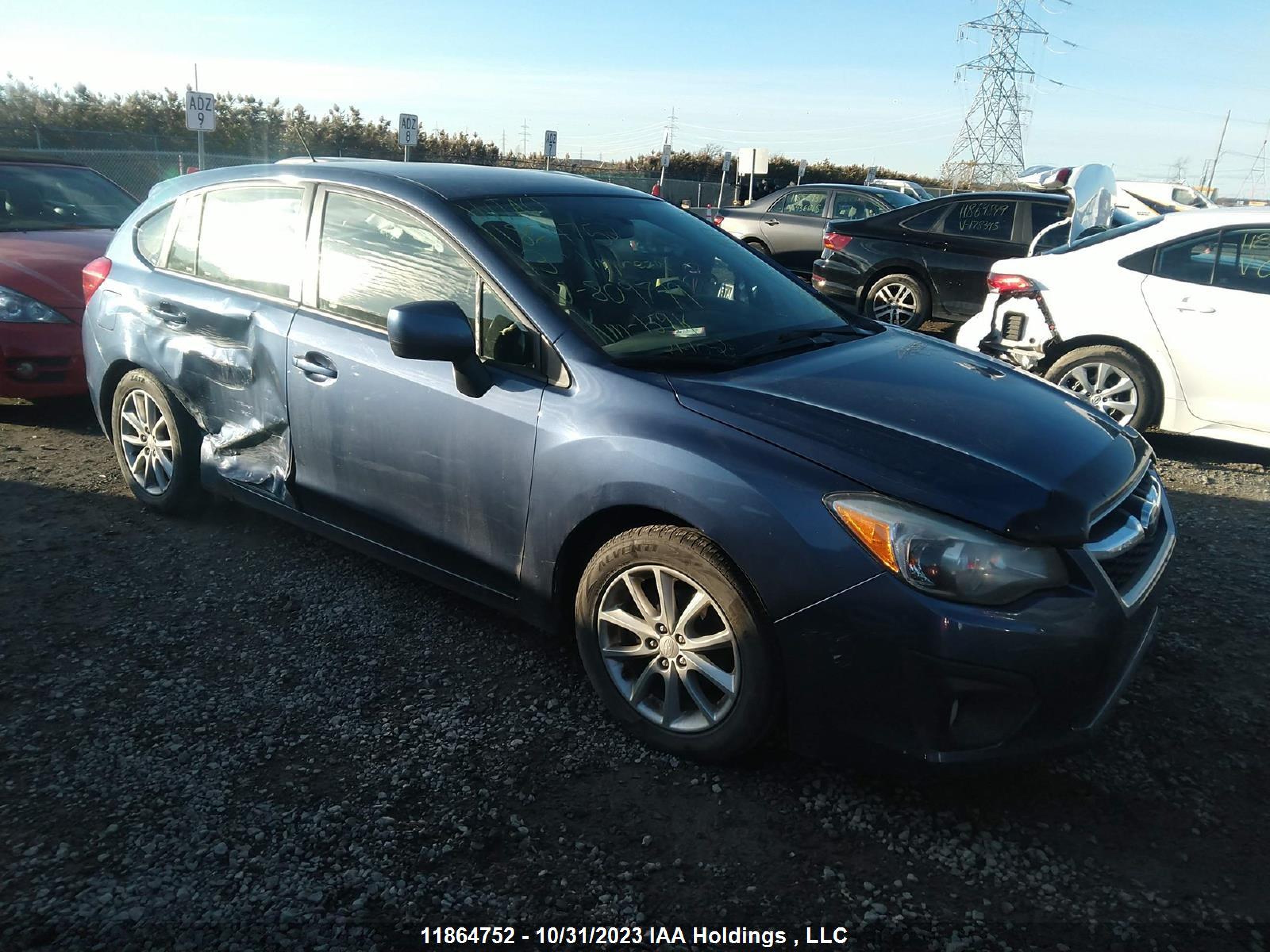 SUBARU IMPREZA 2013 jf1gpac63d2809749