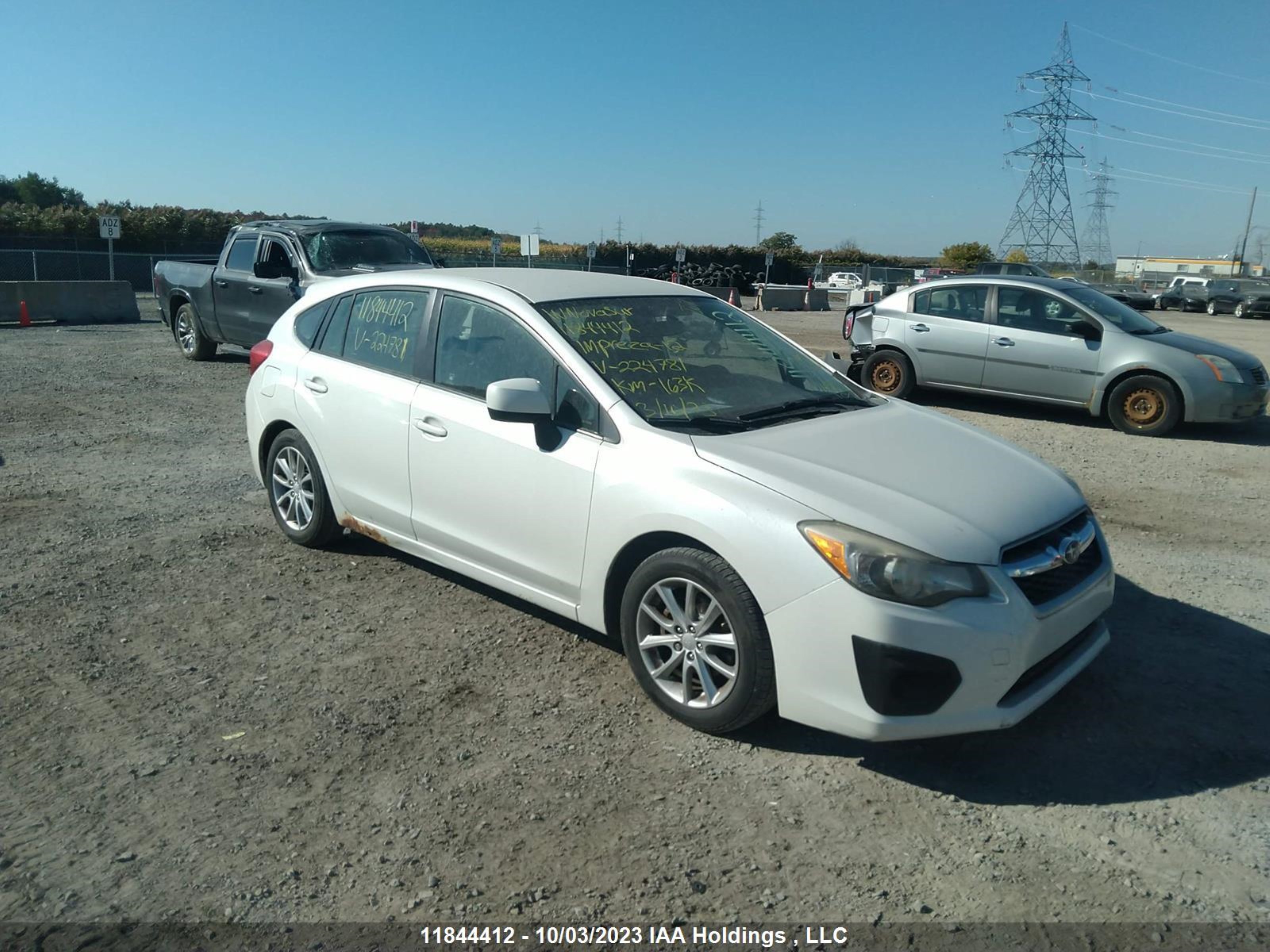 SUBARU IMPREZA 2012 jf1gpac65ch224781