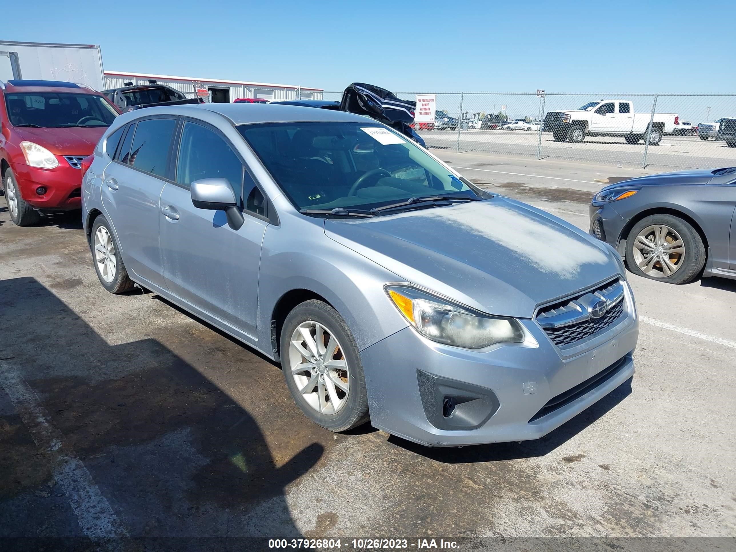 SUBARU IMPREZA 2013 jf1gpac66d2214572