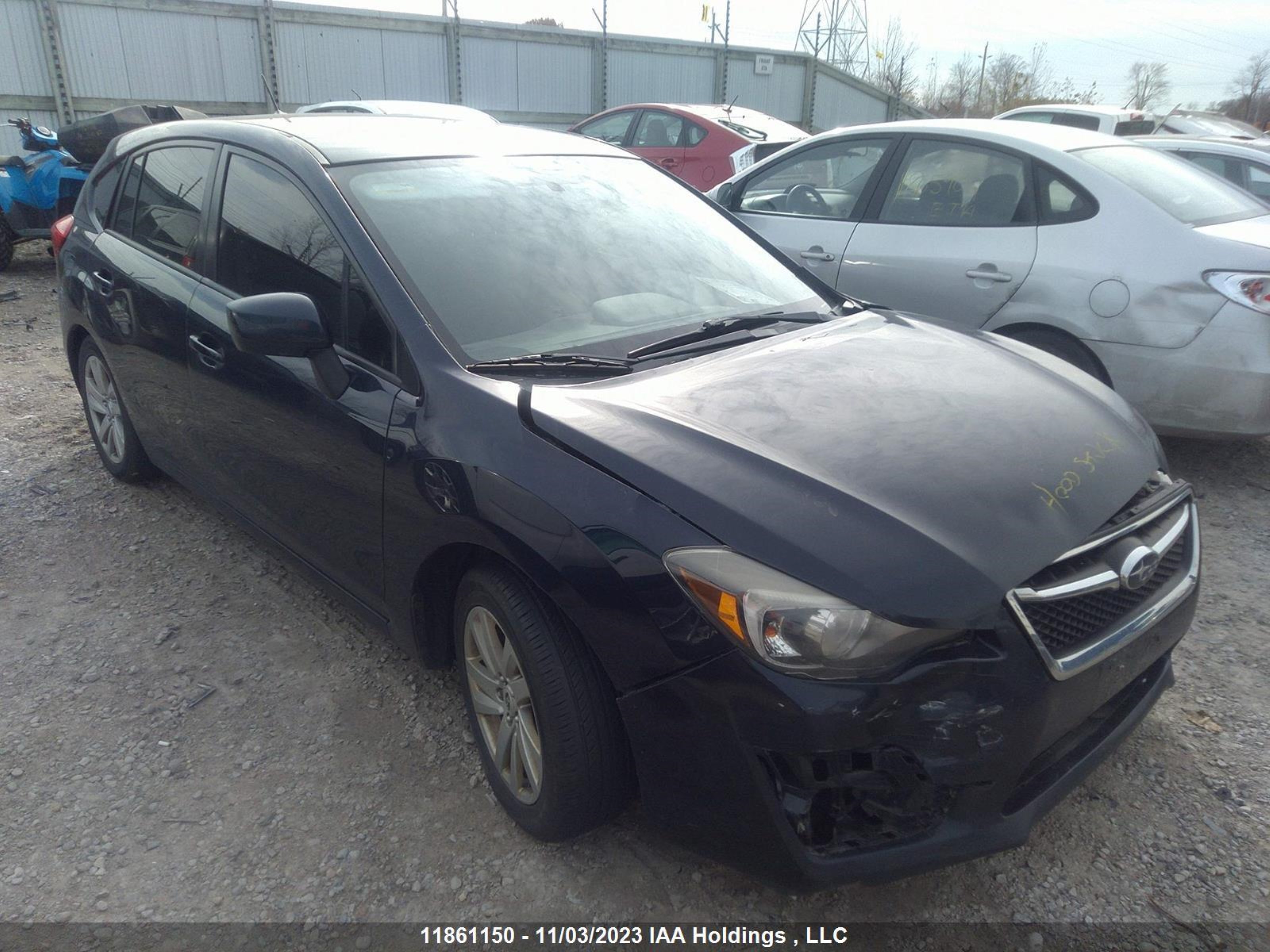 SUBARU IMPREZA 2015 jf1gpac67fh216749