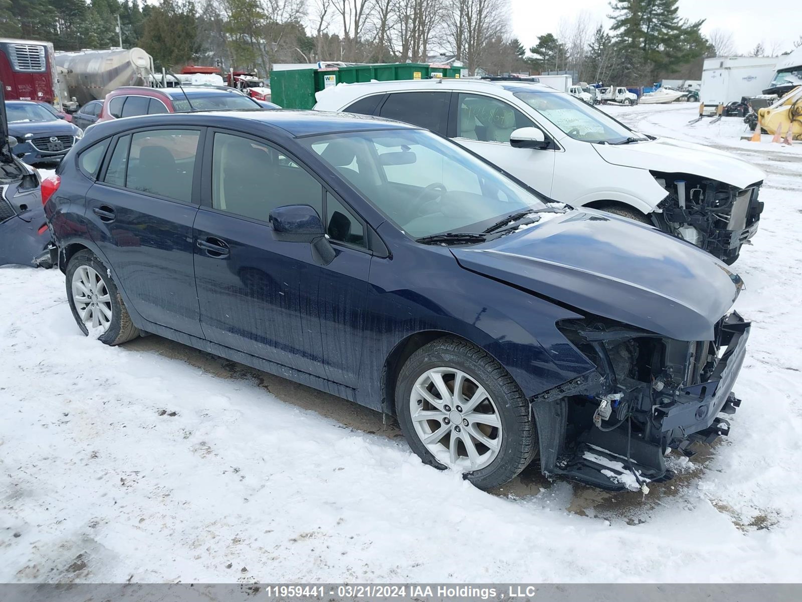 SUBARU IMPREZA 2014 jf1gpac6xeh209843