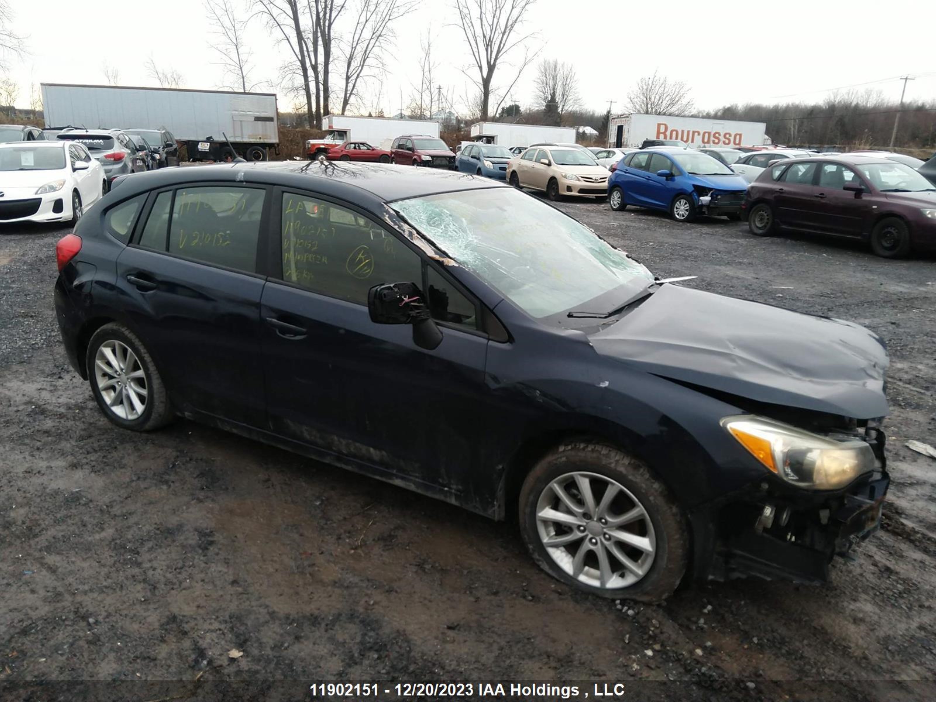 SUBARU IMPREZA 2014 jf1gpac6xeh210152