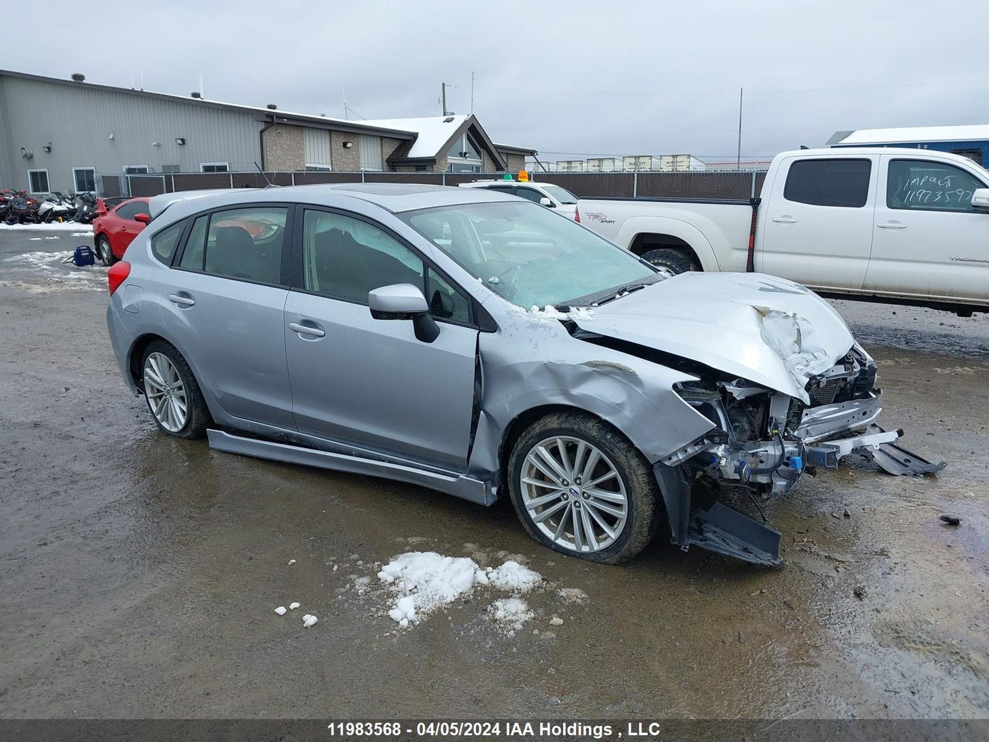 SUBARU IMPREZA 2015 jf1gpak61fg270815