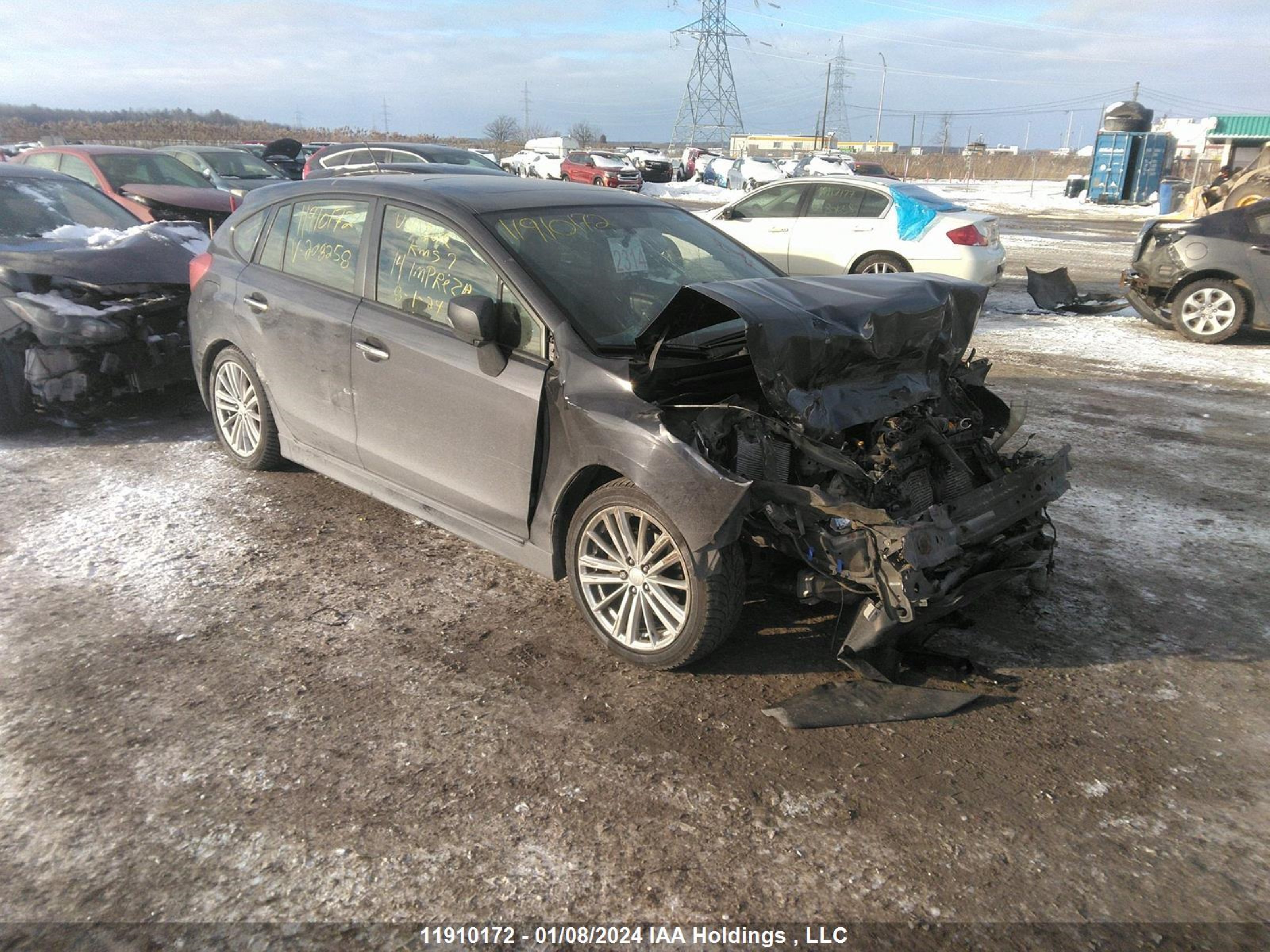 SUBARU IMPREZA 2014 jf1gpak63e8208258