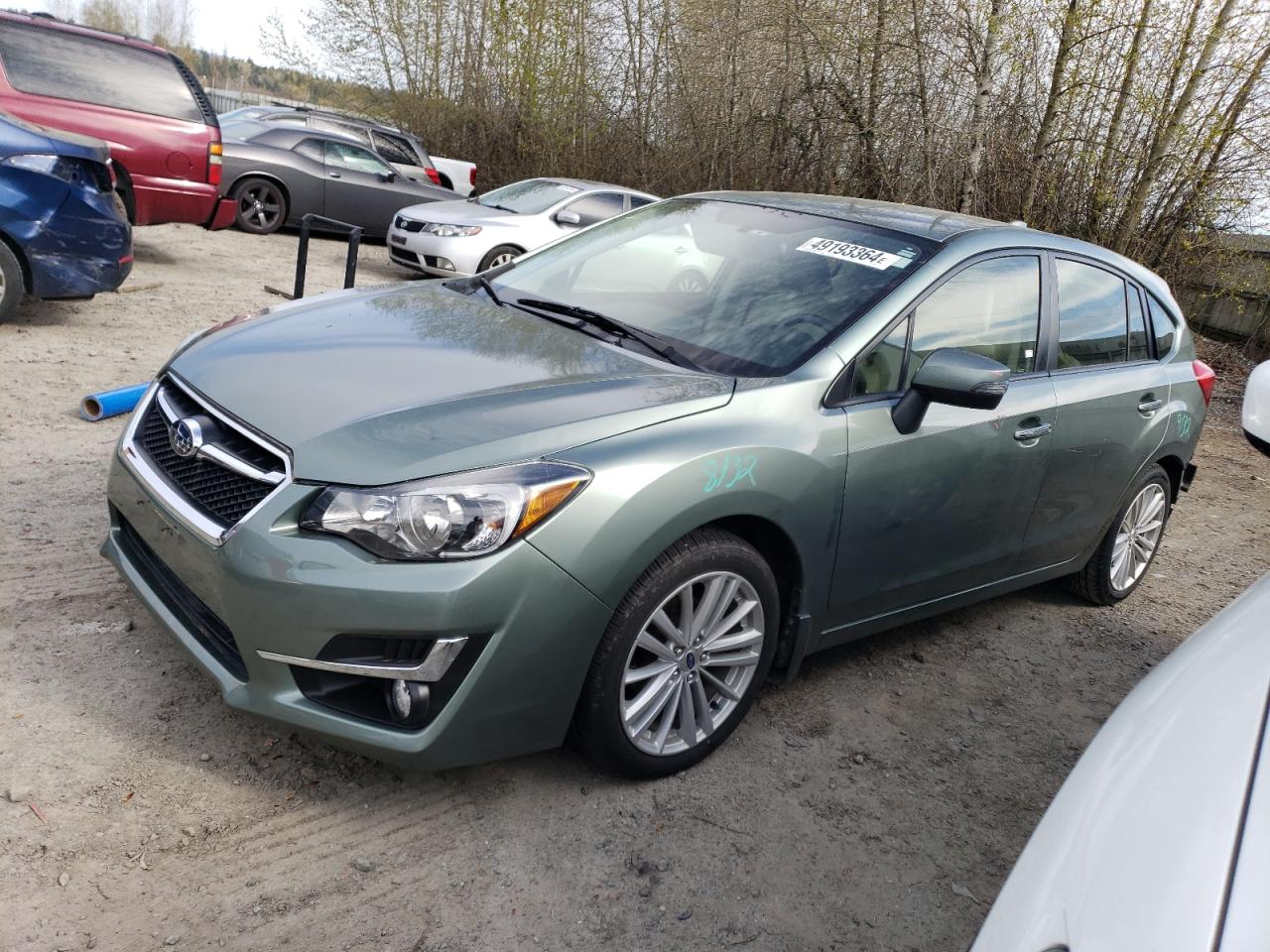 SUBARU IMPREZA 2016 jf1gpak64gh349553