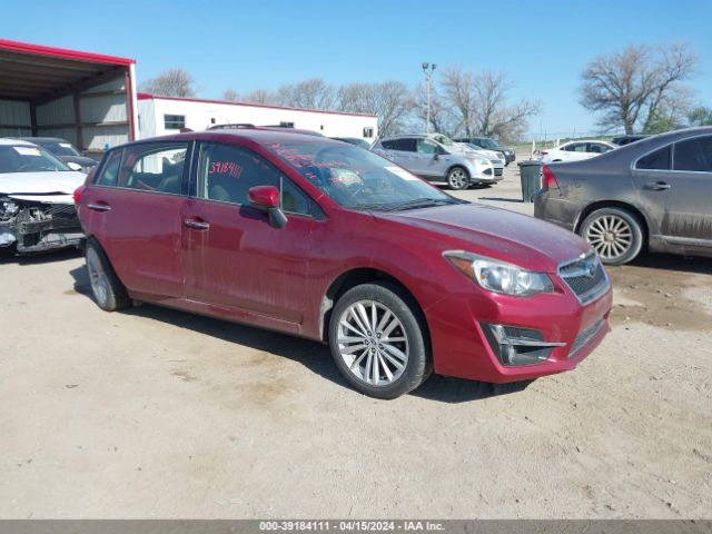 SUBARU IMPREZA 2016 jf1gpak68g8326289