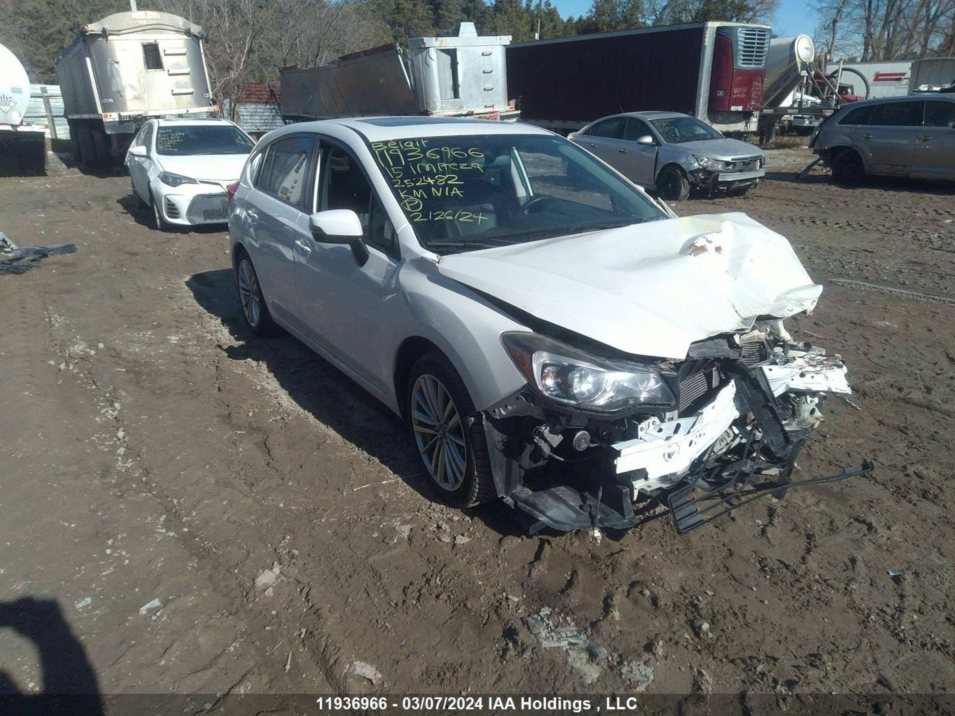 SUBARU IMPREZA 2015 jf1gpap65f8252482