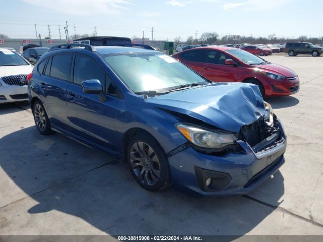 SUBARU IMPREZA 2013 jf1gpar63dh800697