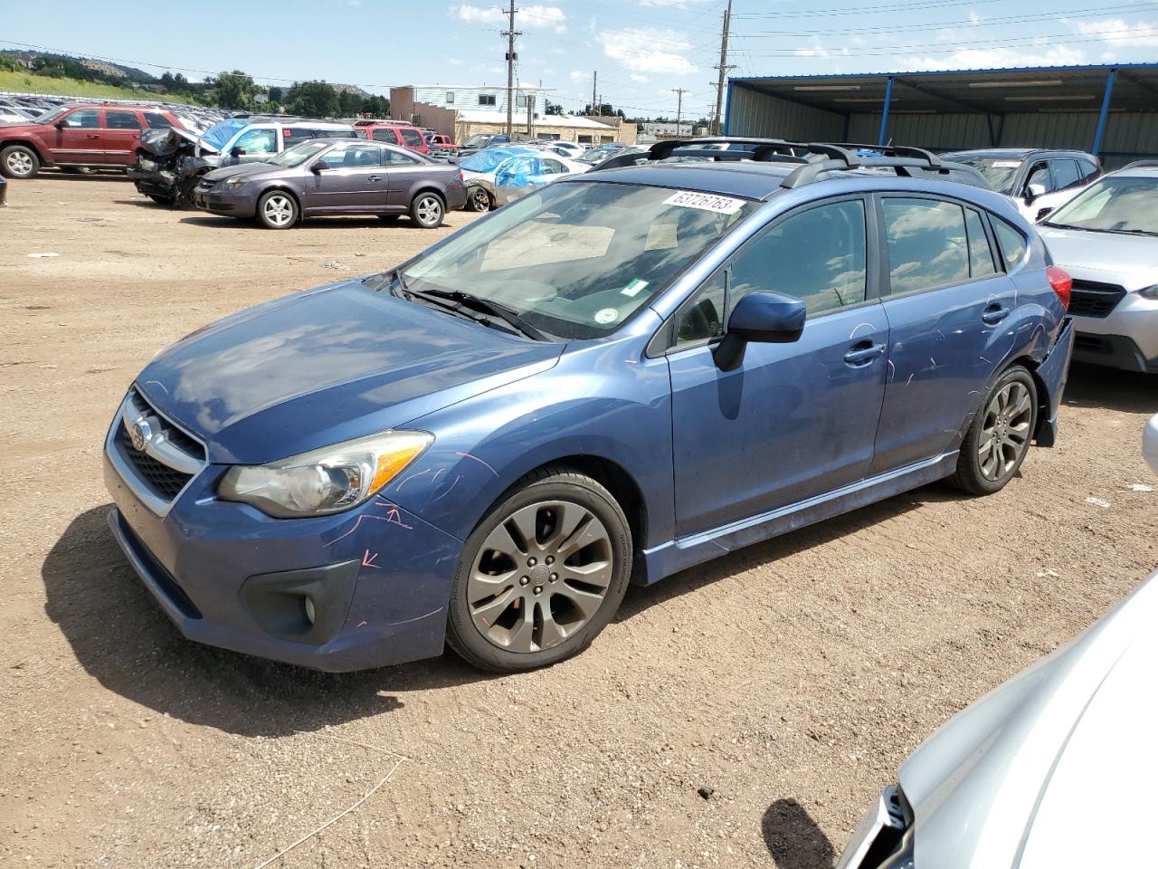 SUBARU IMPREZA 2013 jf1gpar63dh827950