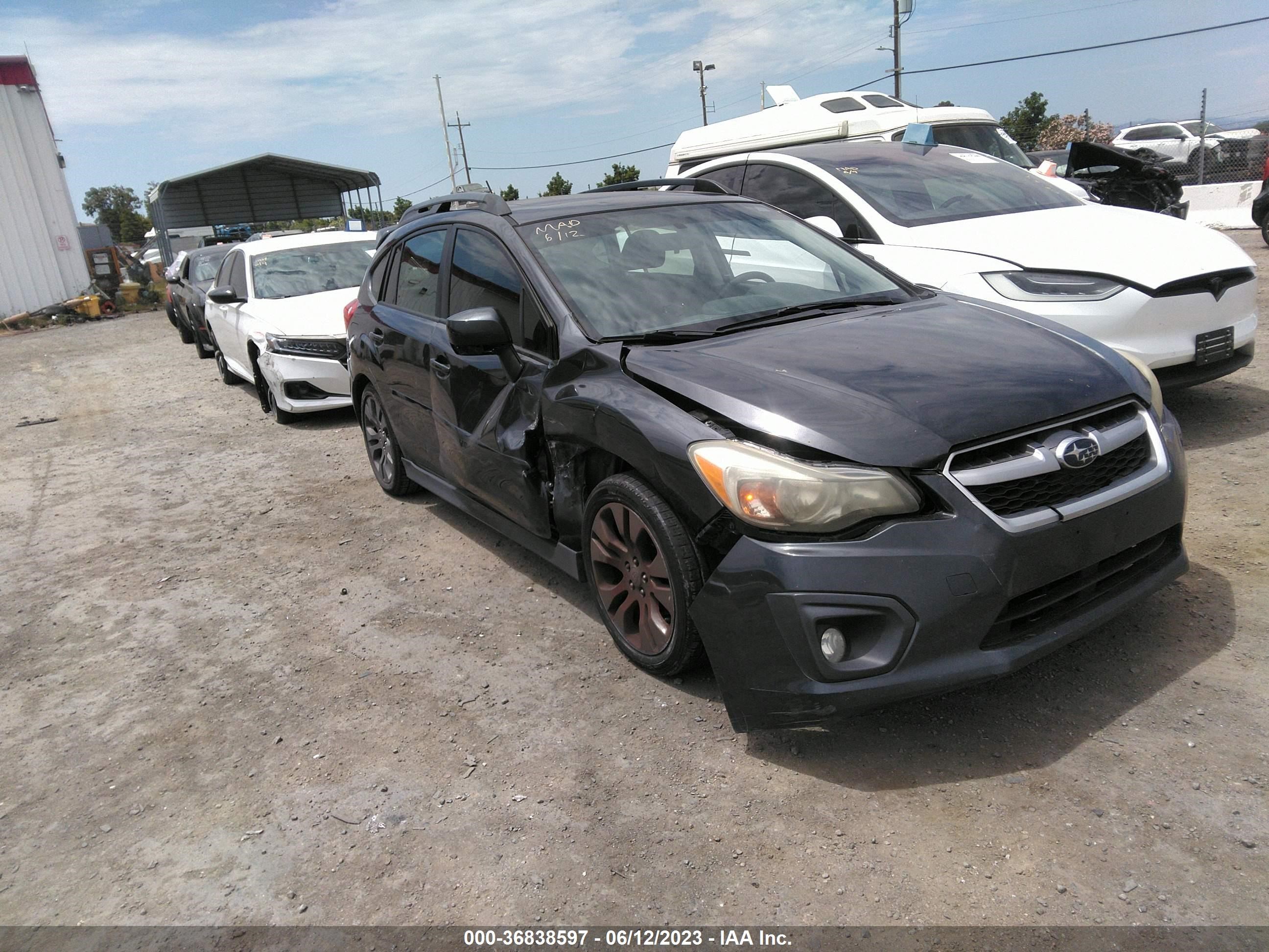 SUBARU IMPREZA 2012 jf1gpas62ch233598