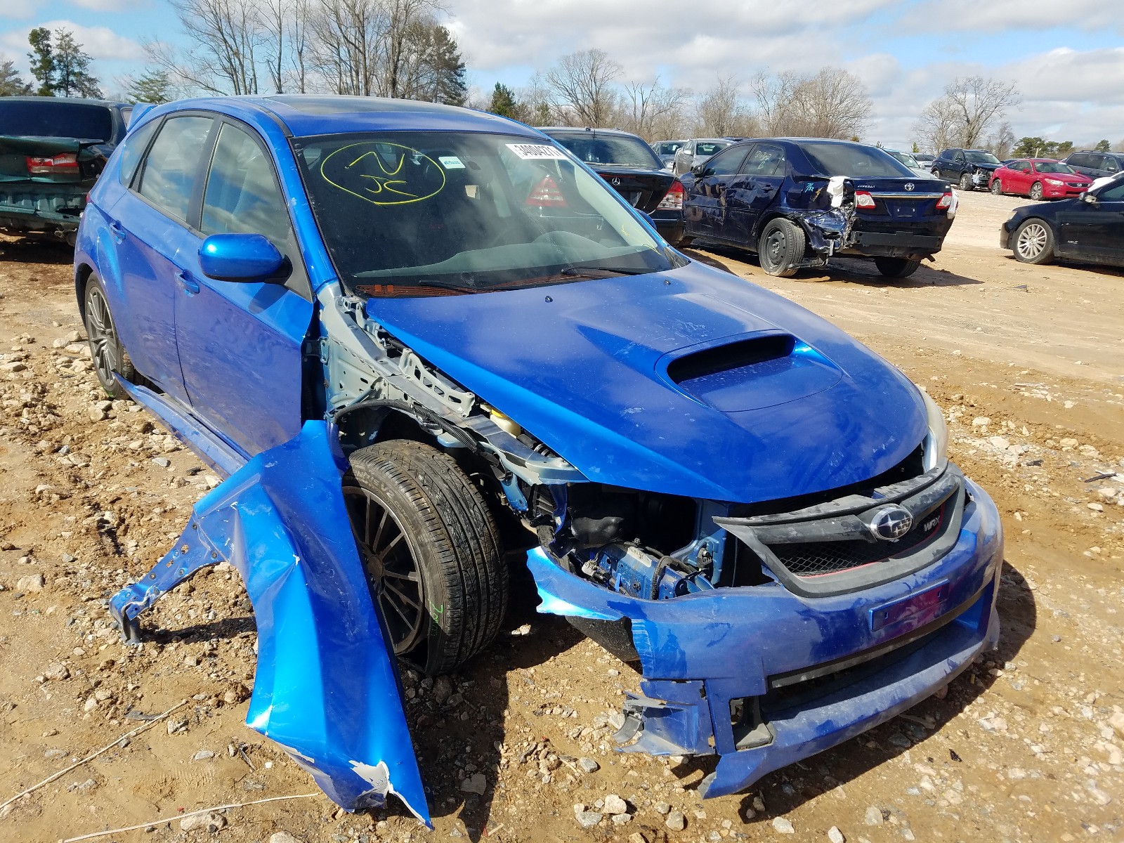 SUBARU IMPREZA WR 2012 jf1gr7e64cg226487