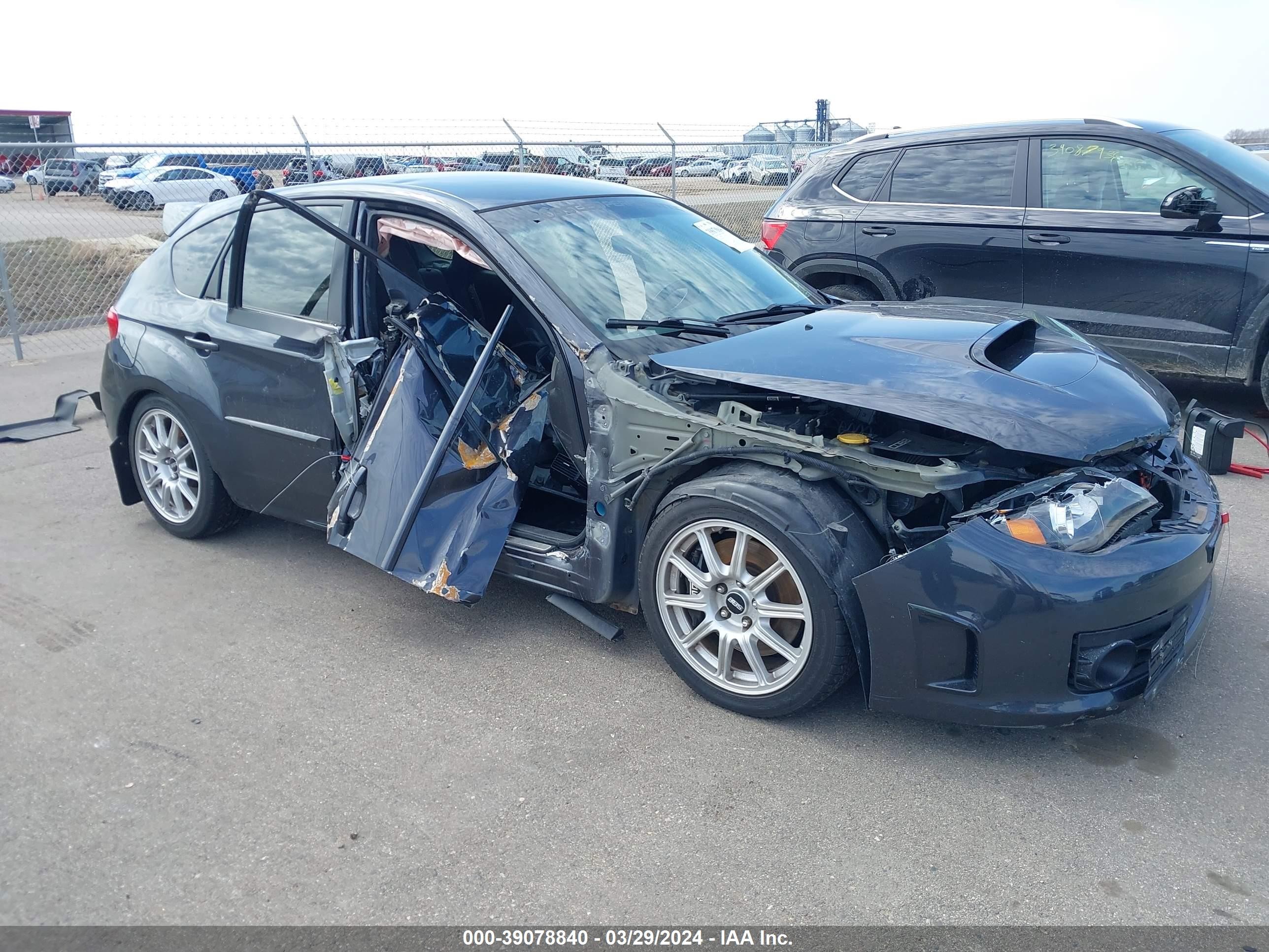 SUBARU IMPREZA WRX STI 2008 jf1gr89638l833477