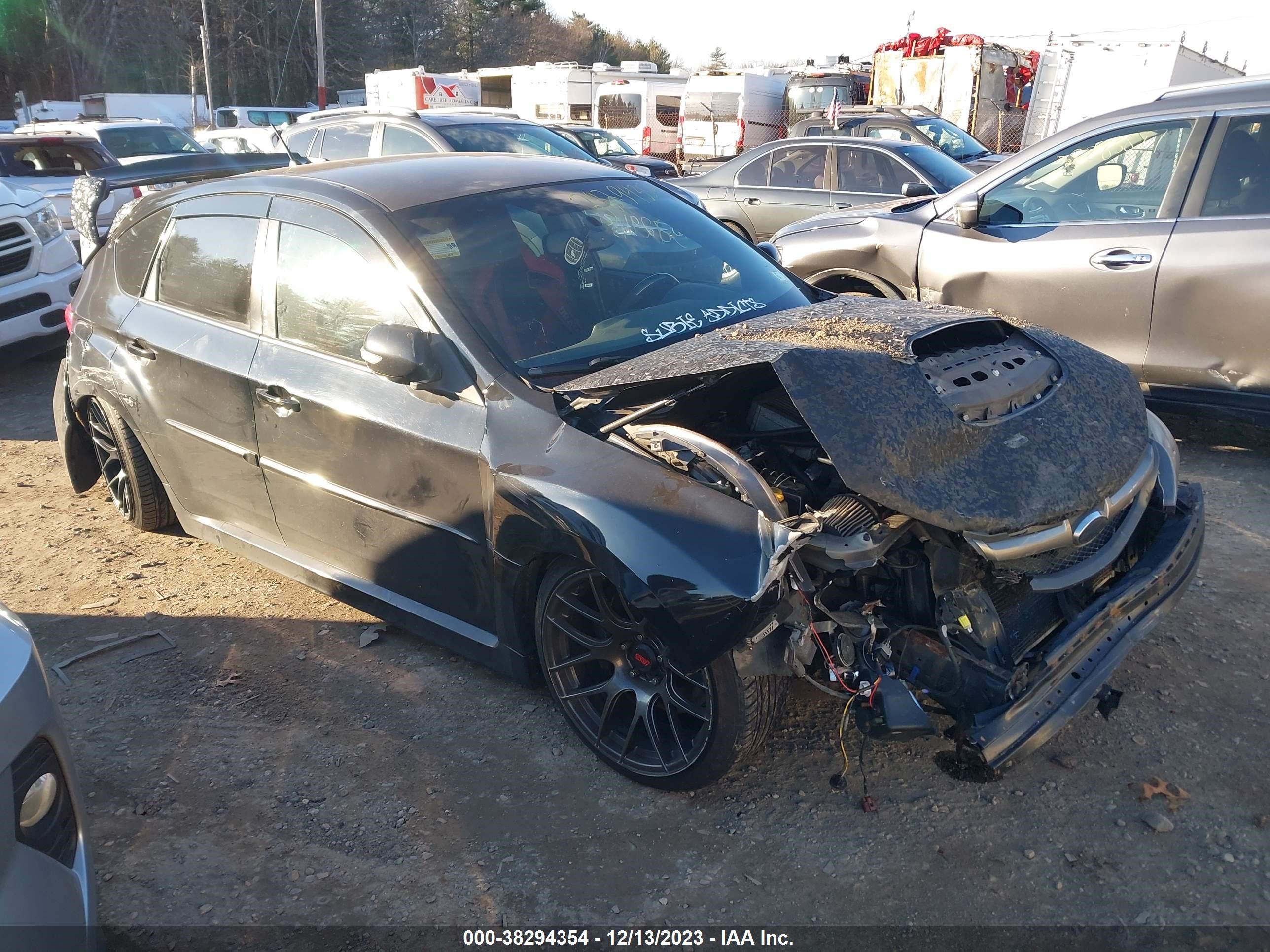 SUBARU IMPREZA WRX STI 2009 jf1gr89659l803026