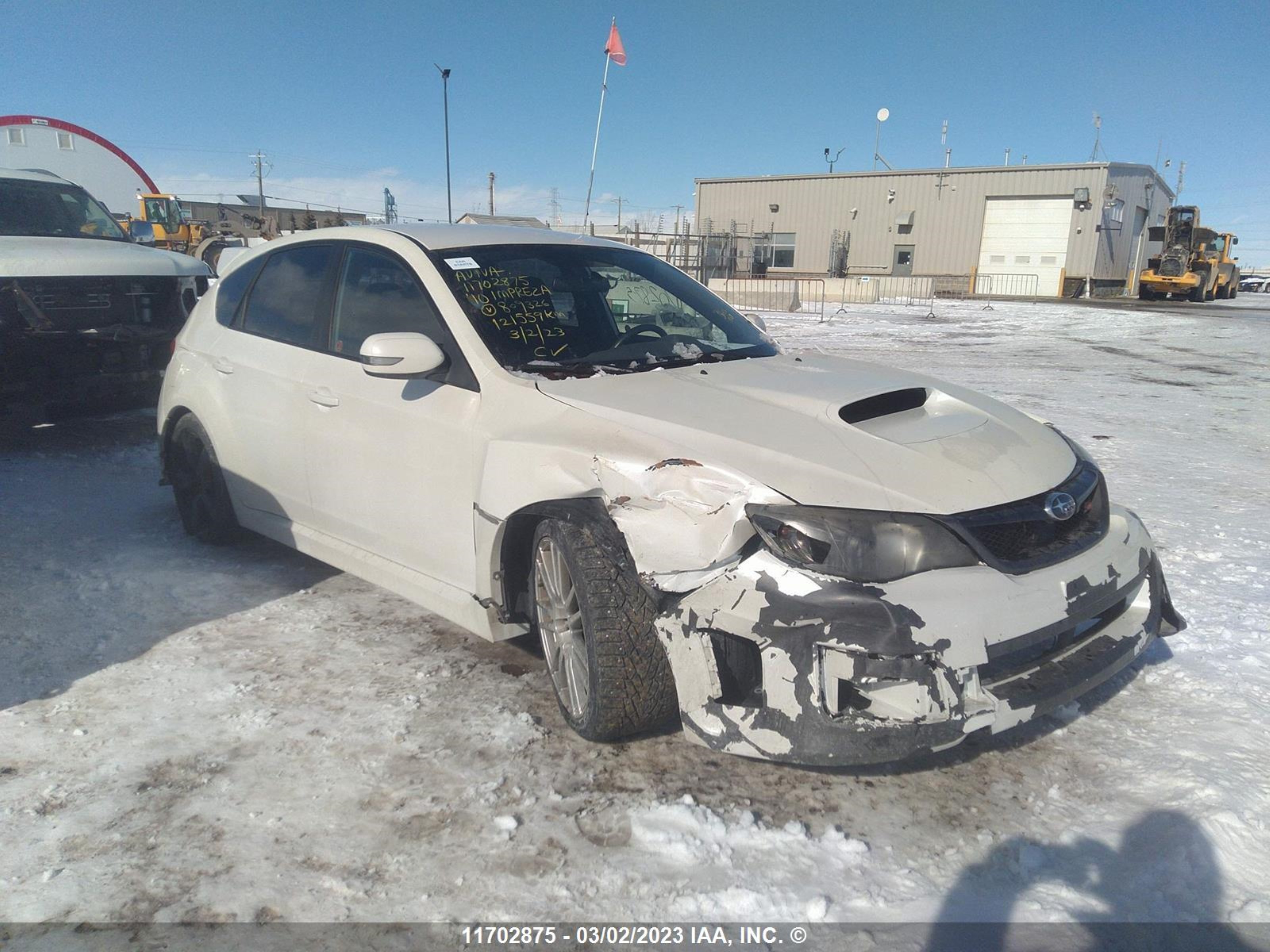 SUBARU IMPREZA 2010 jf1gr8h66al809326