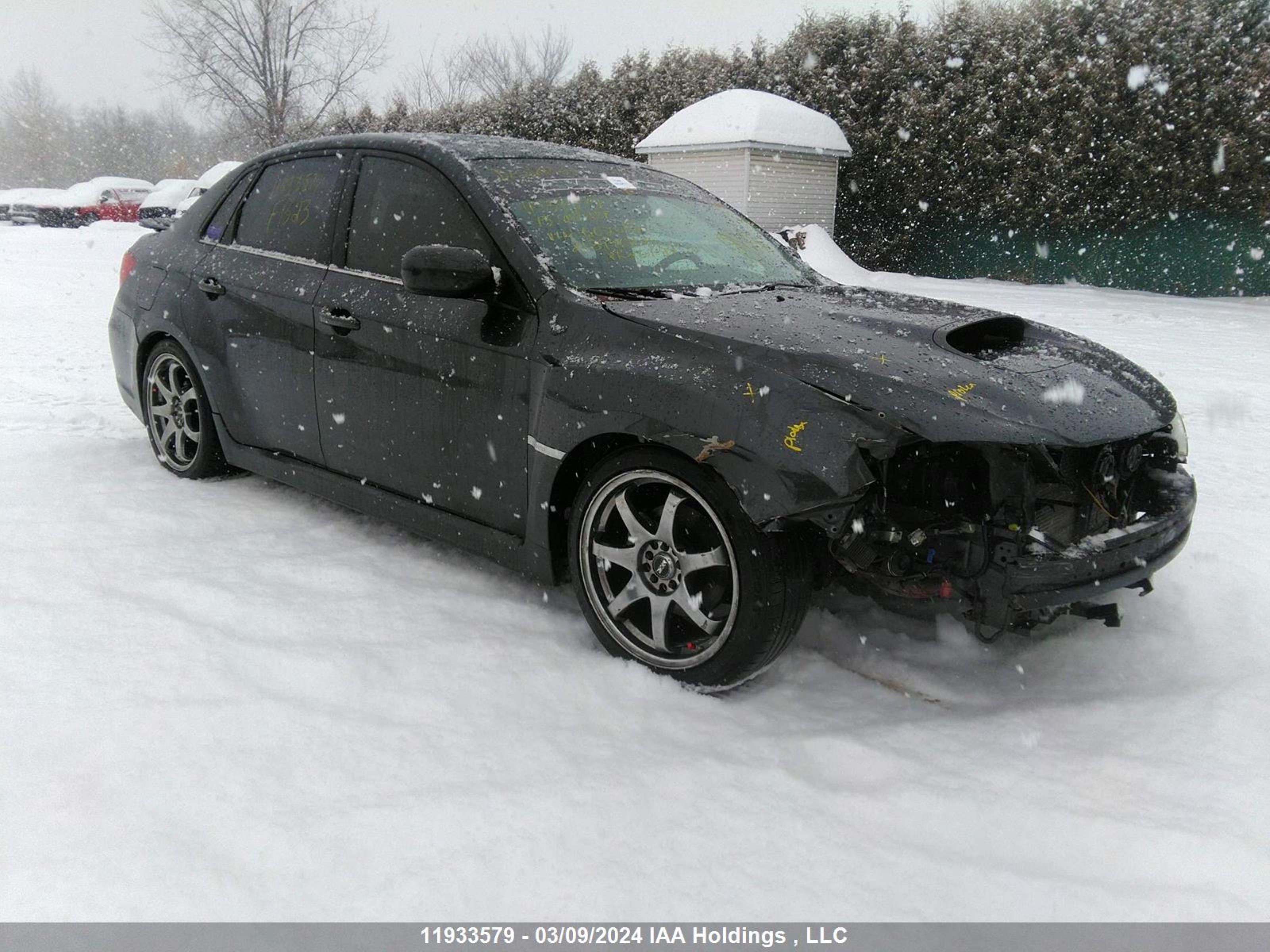 SUBARU IMPREZA WRX 2013 jf1gv7f64dg002602