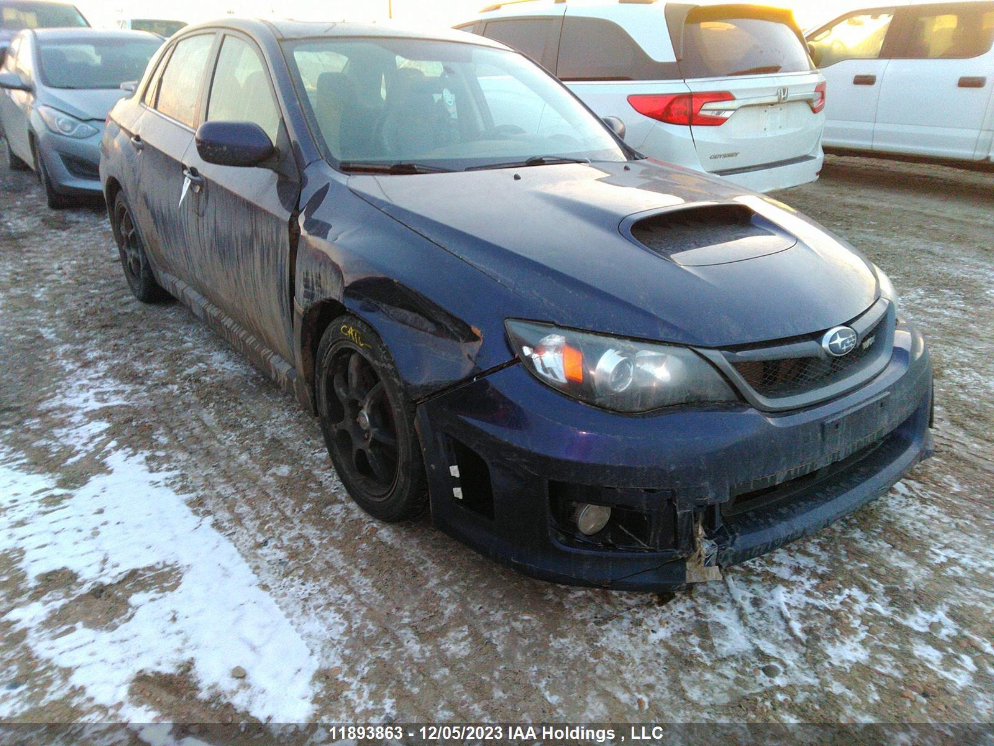 SUBARU IMPREZA 2011 jf1gv7f67bg507188