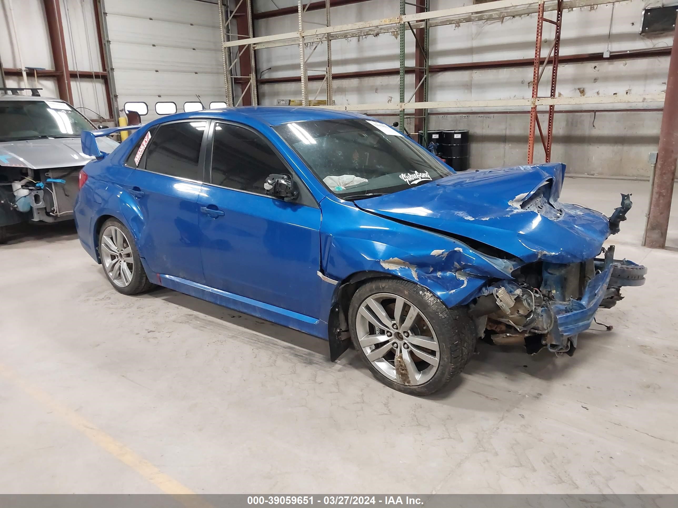 SUBARU IMPREZA WRX STI 2012 jf1gv8j68cl013623