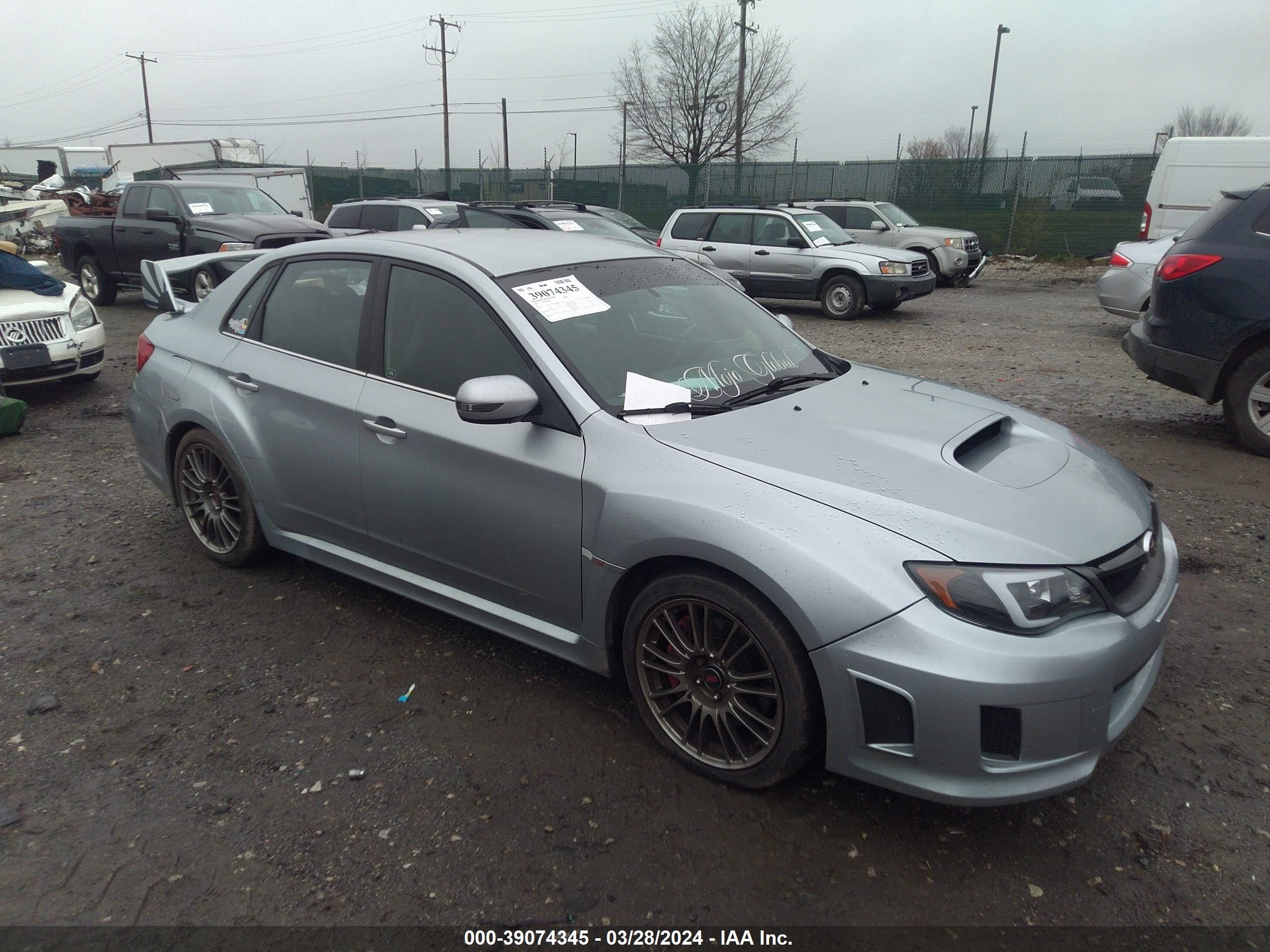 SUBARU IMPREZA WRX 2013 jf1gv8j6xdl018095