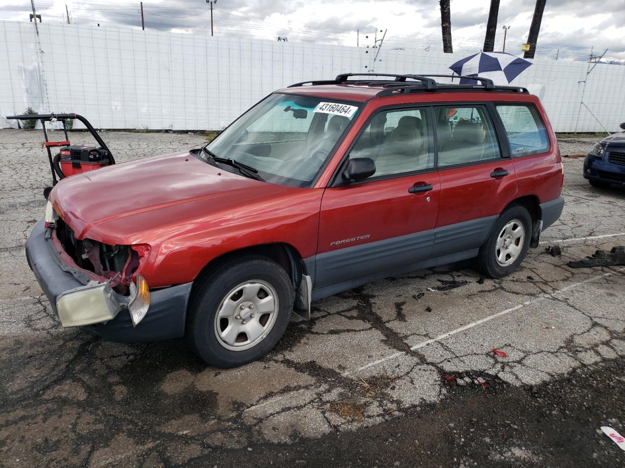 SUBARU FORESTER 2001 jf1sf63501h730436