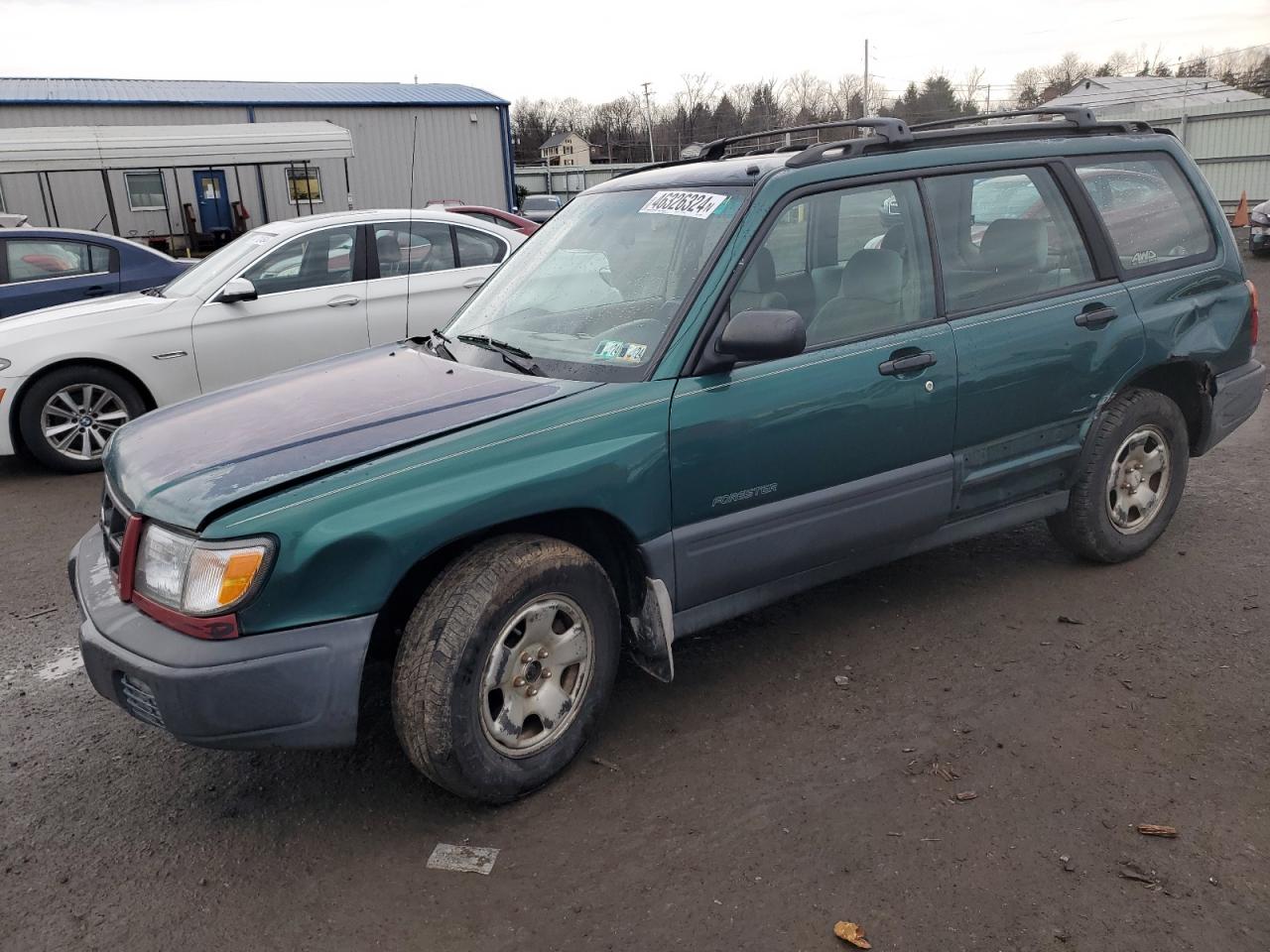 SUBARU FORESTER 2000 jf1sf6350yh721925