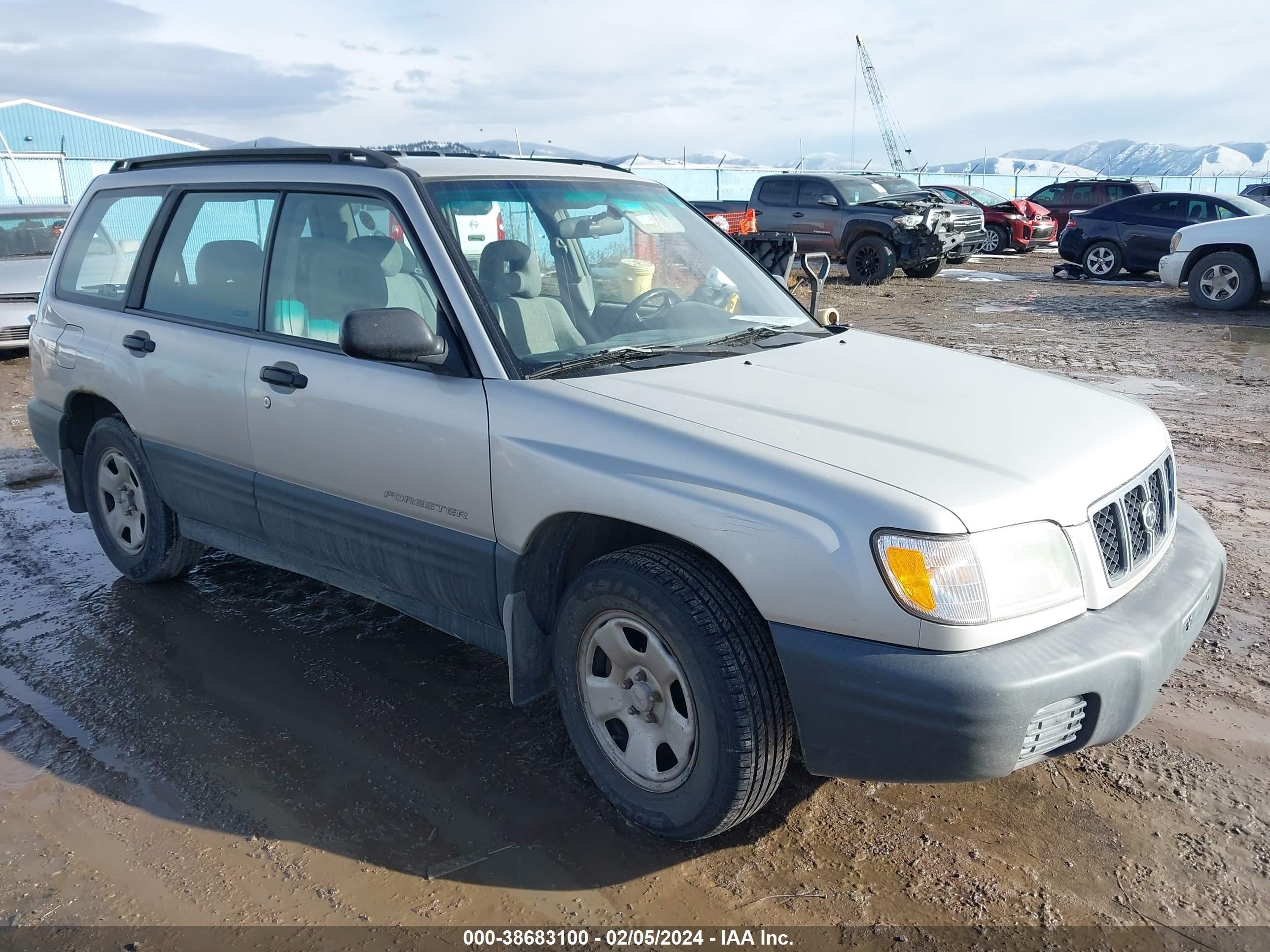 SUBARU FORESTER 2001 jf1sf63511h711457