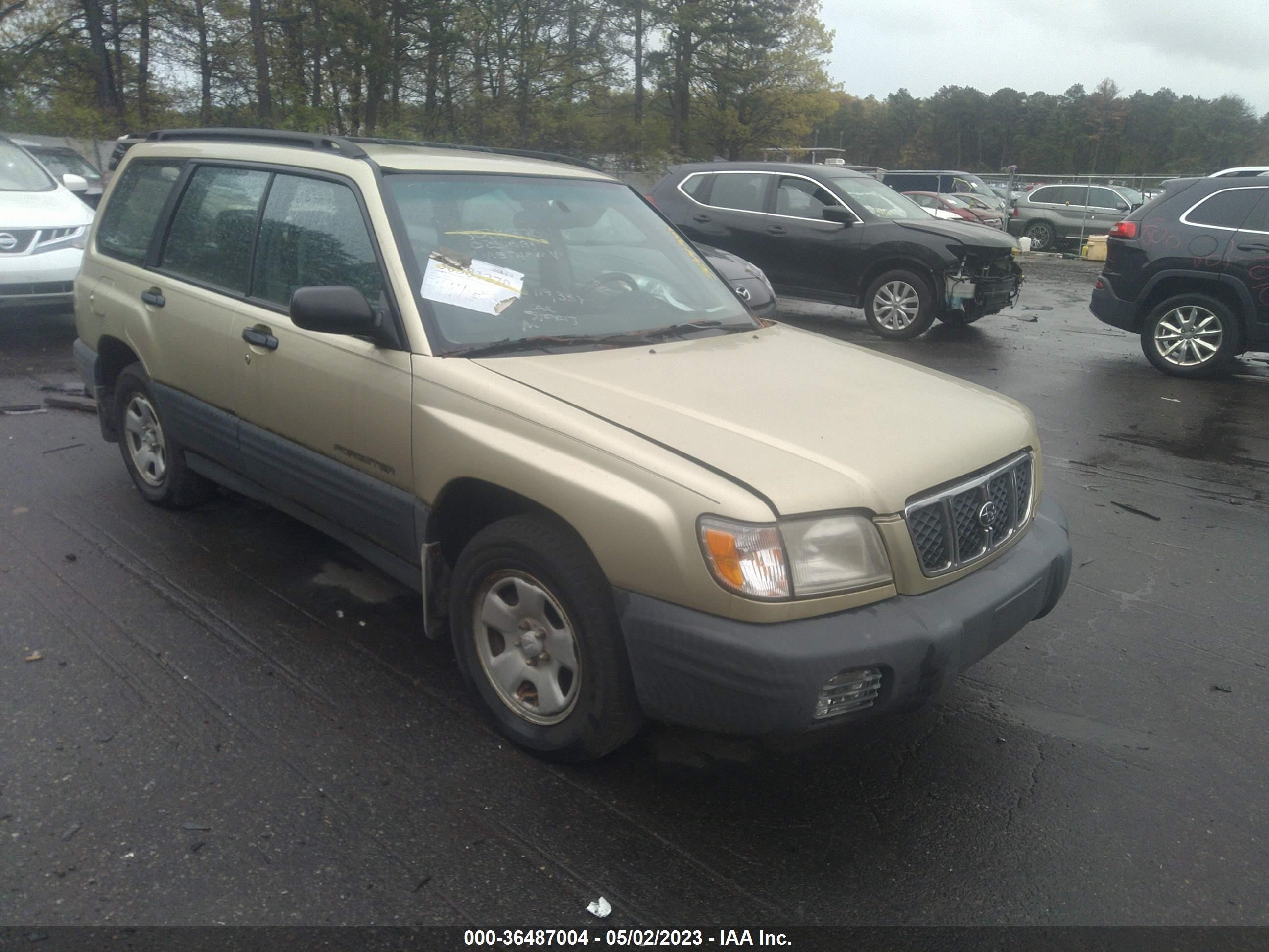 SUBARU FORESTER 2002 jf1sf63512h759686