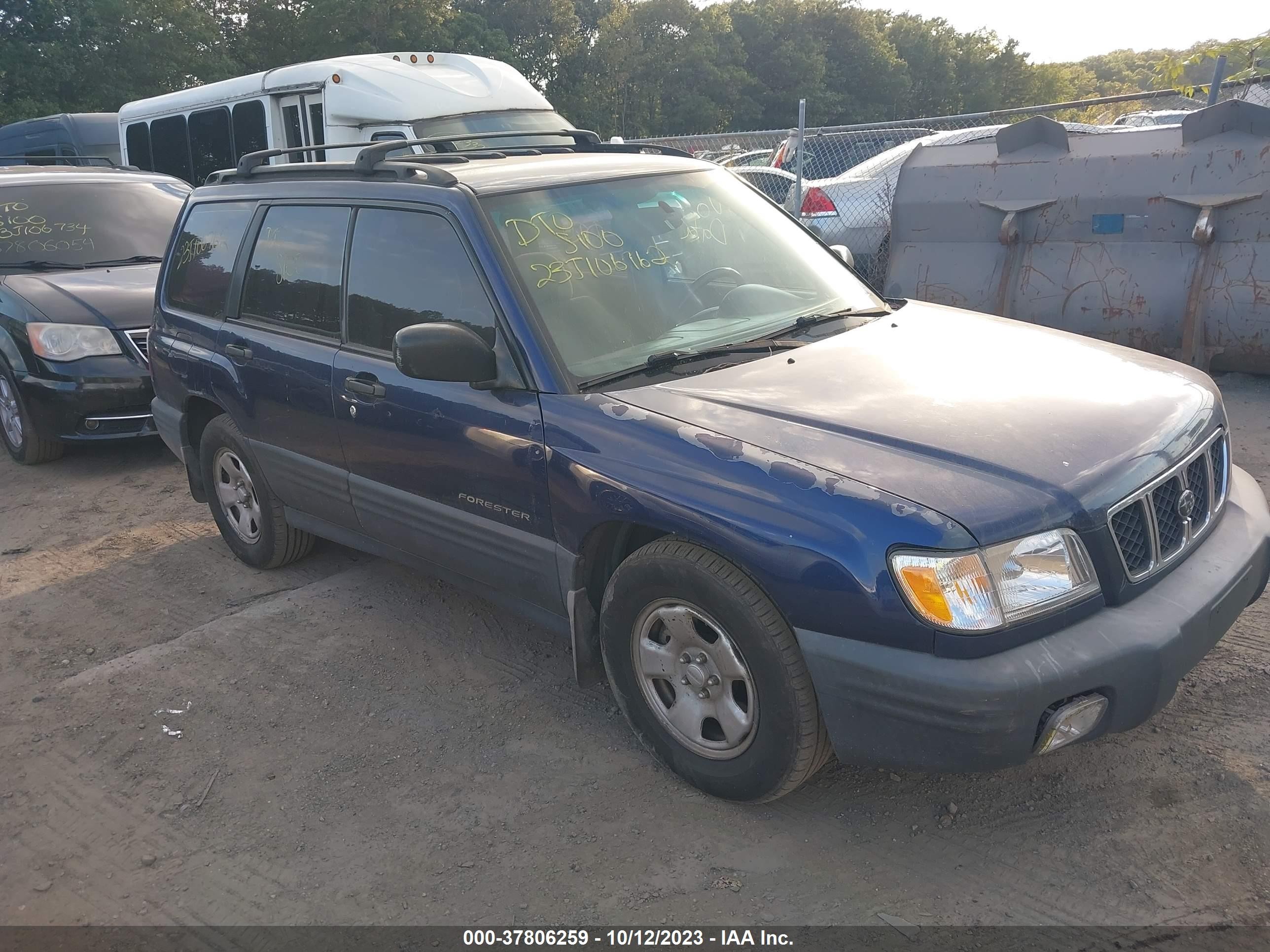 SUBARU FORESTER 2002 jf1sf63532h740055