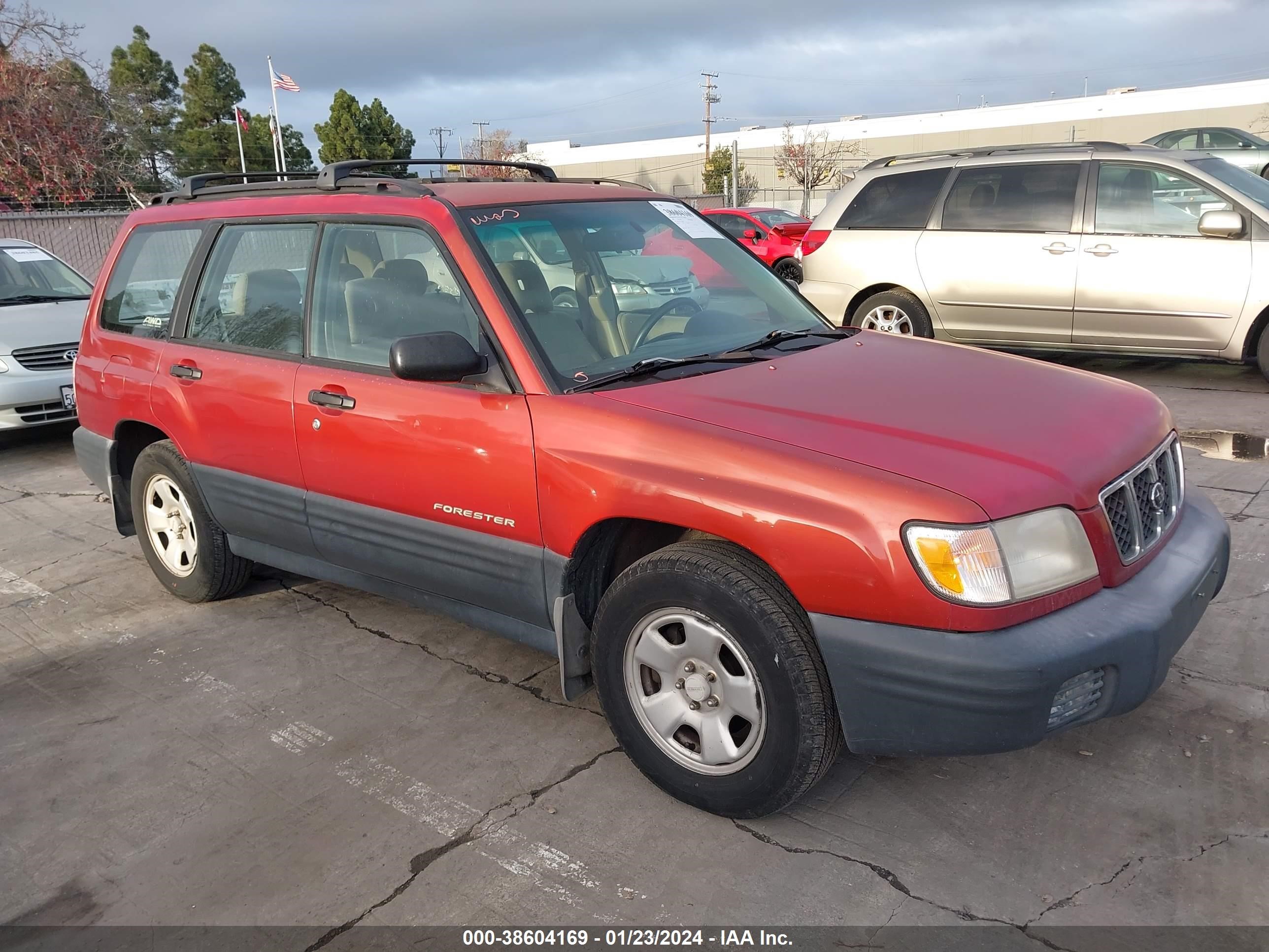 SUBARU FORESTER 2001 jf1sf63541h718483